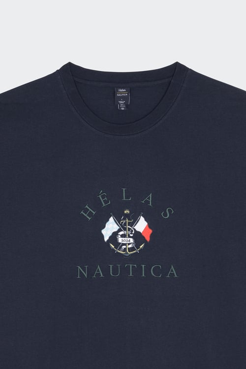 HELAS T-shirt Bleu