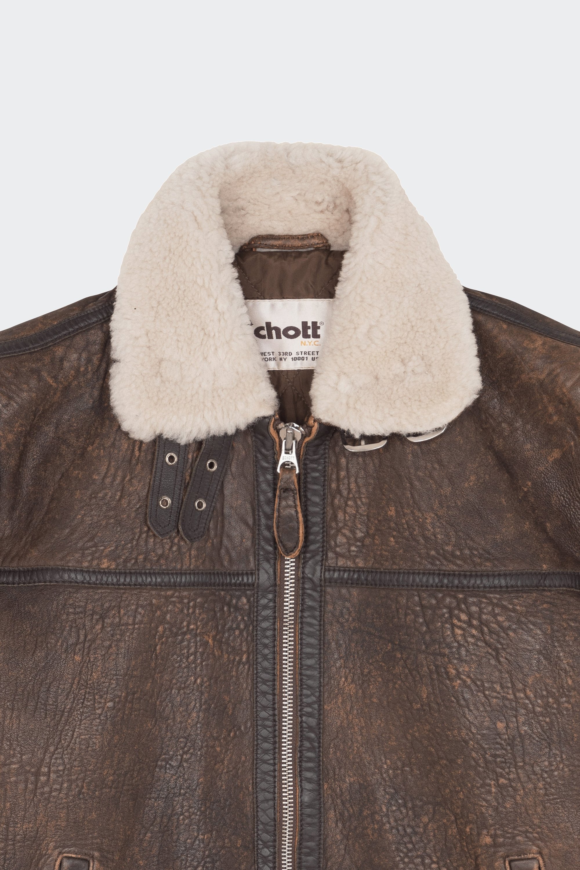 Jacket | Brown by SCHOTT Jacket Brown