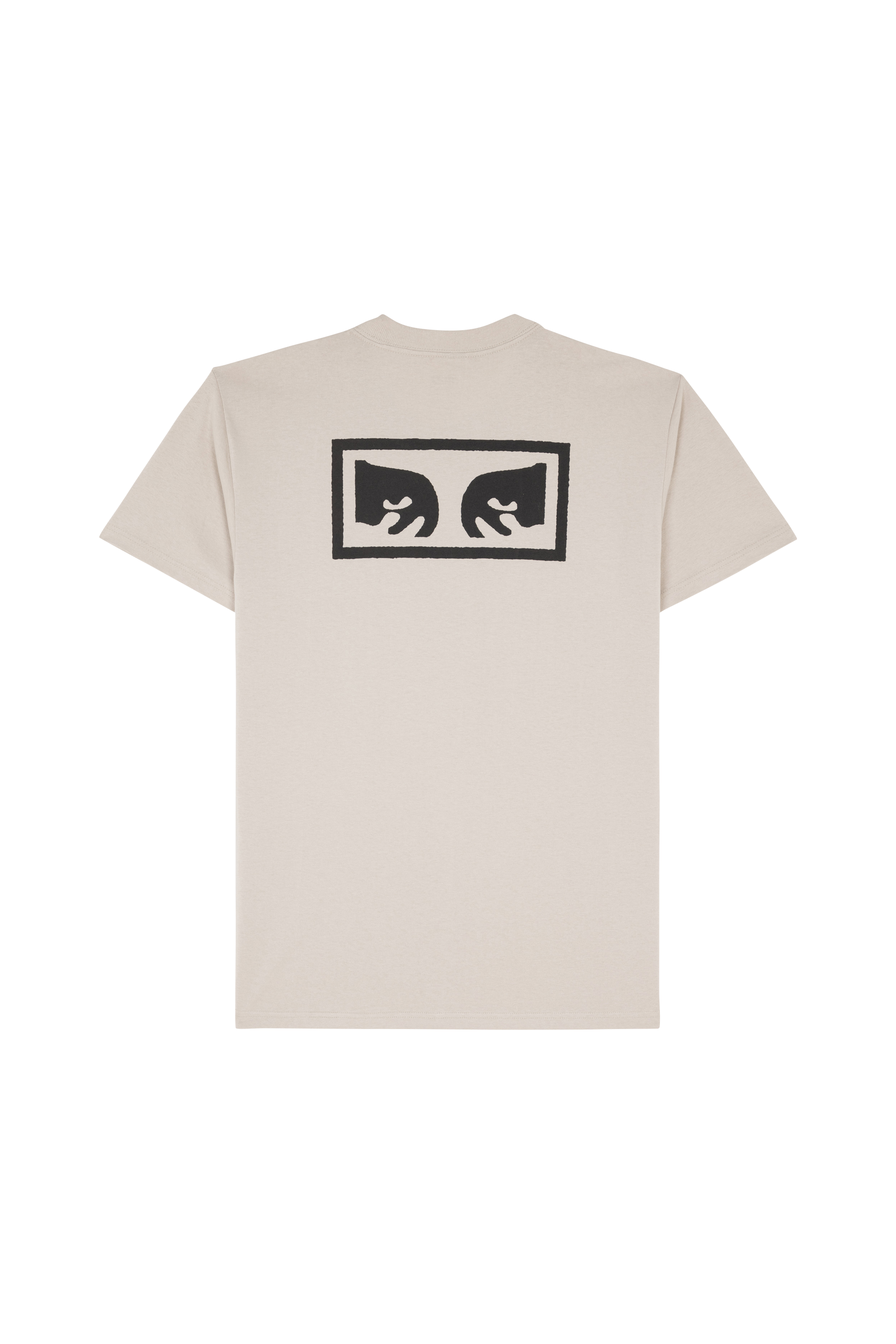 Regular-fit round-neck cotton T-shirt Grey
