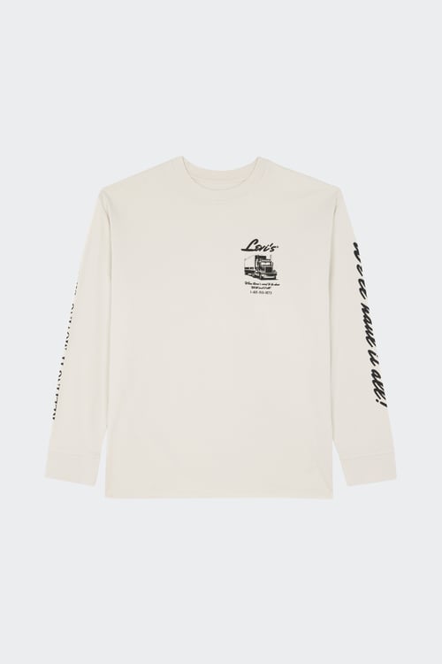 LEVI'S T-shirt Beige