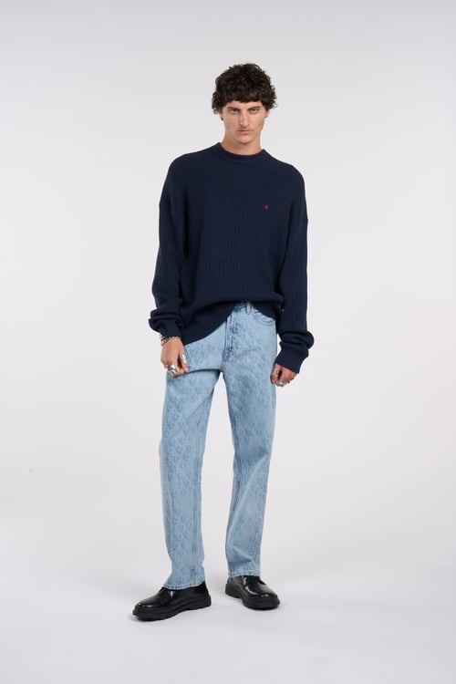 CALVIN KLEIN Pull Bleu