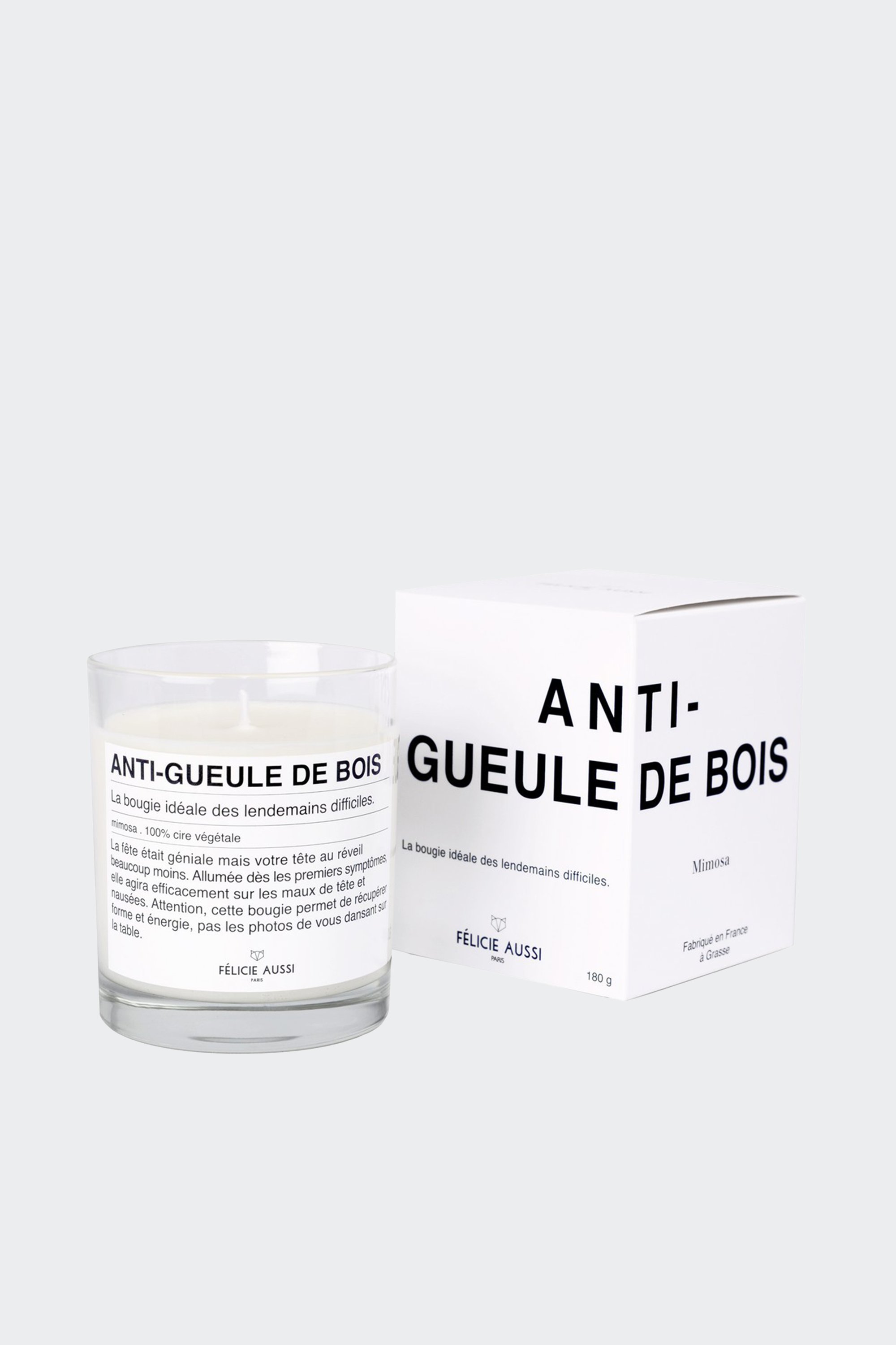Bougie | Blanc by FÉLICIE AUSSI Bougie Blanc