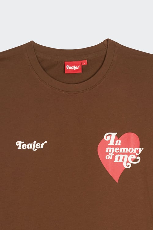 TEALER t-shirt Marron