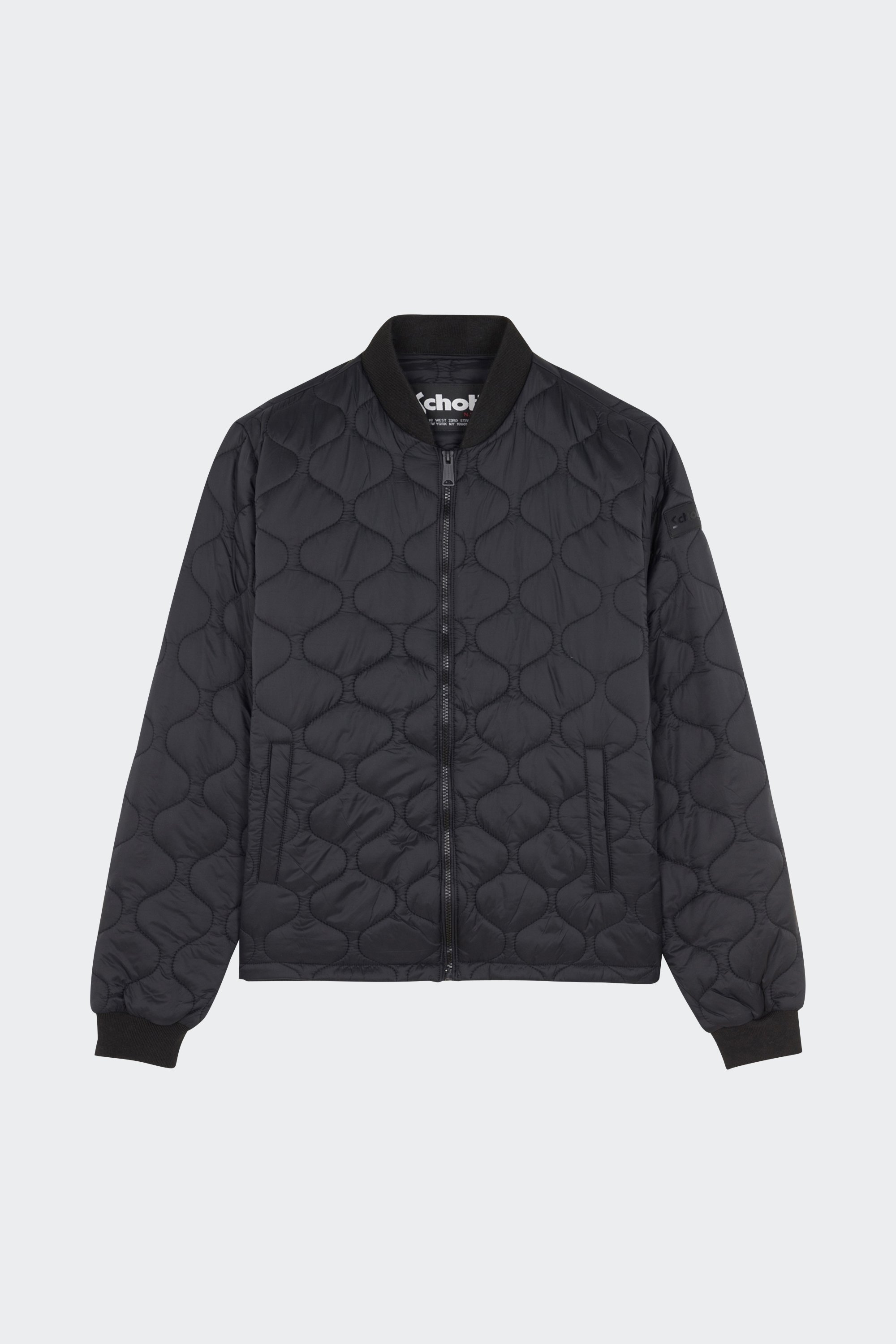 Bomber Jacket | Black by SCHOTT Bomber Jacket Black