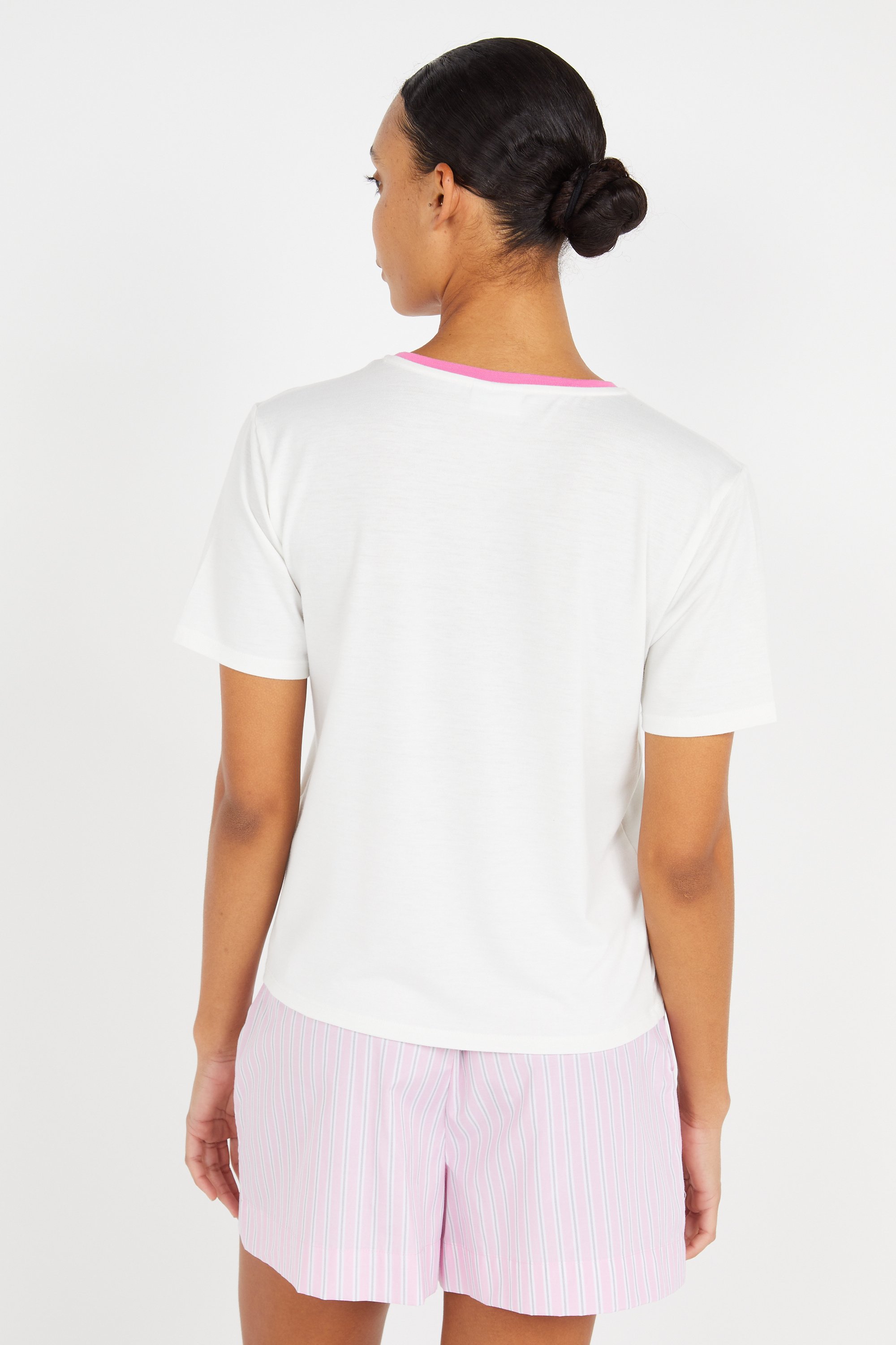 T-shirt | Blanc by NOISY MAY T-shirt Blanc