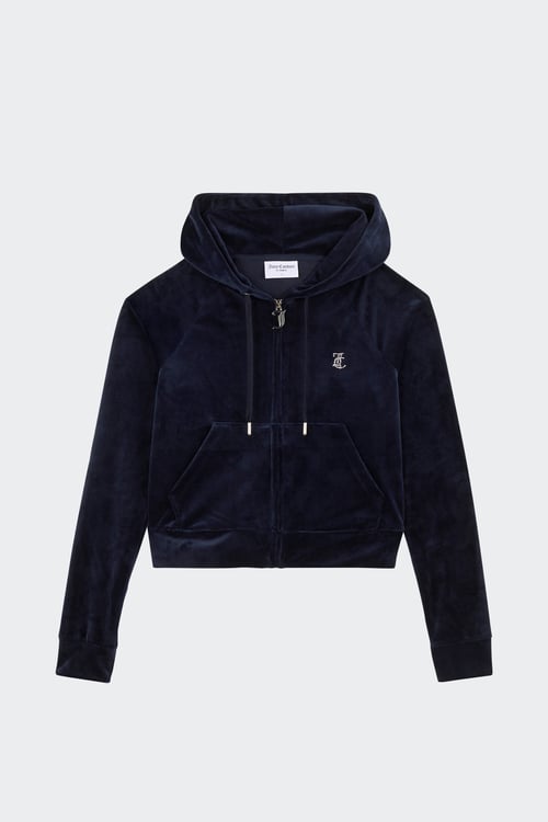 JUICY COUTURE Hoodie zippé Bleu