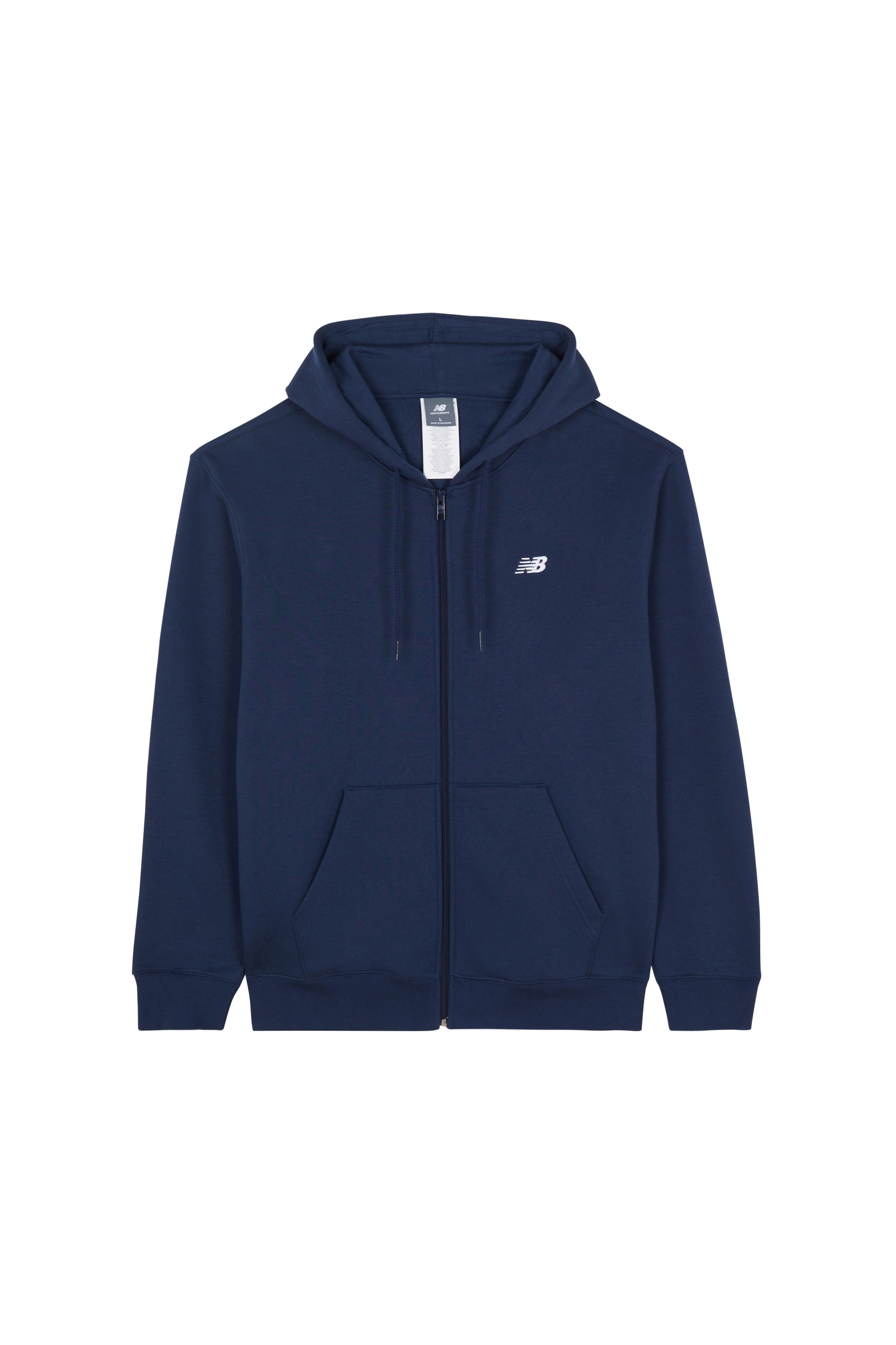  Hoodie zippé Bleu
