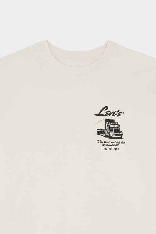 LEVI'S T-shirt Beige