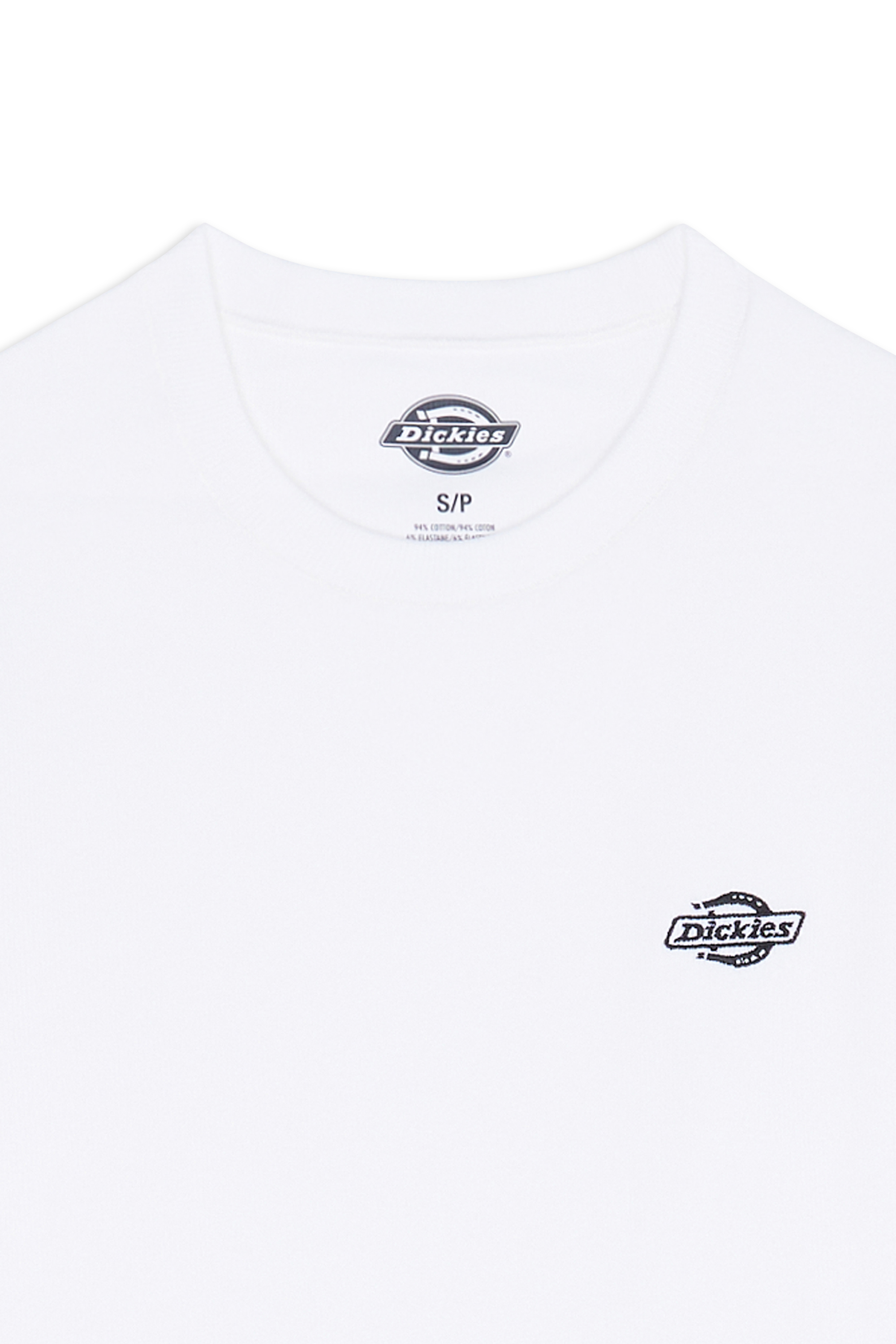 Regular-fit round-neck cotton T-shirt White