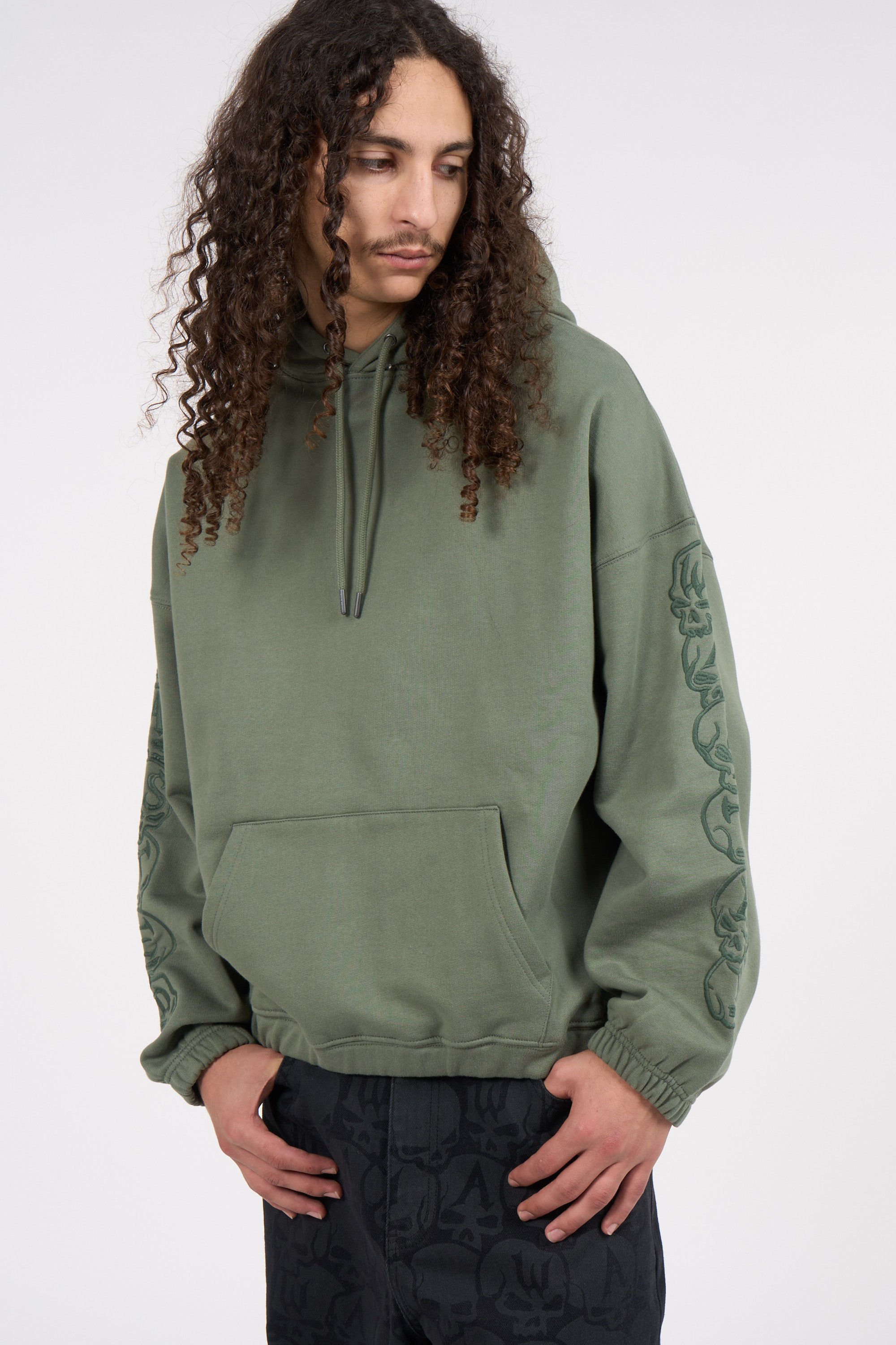 Hoodie | Vert WASTED Homme