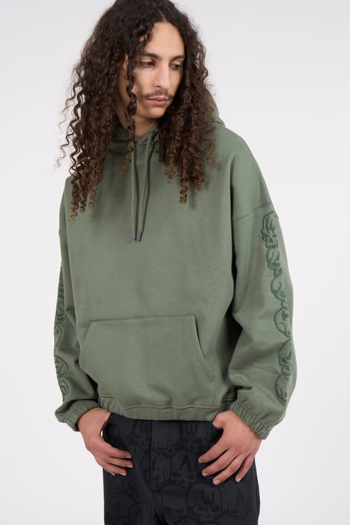 WASTED Hoodie Vert