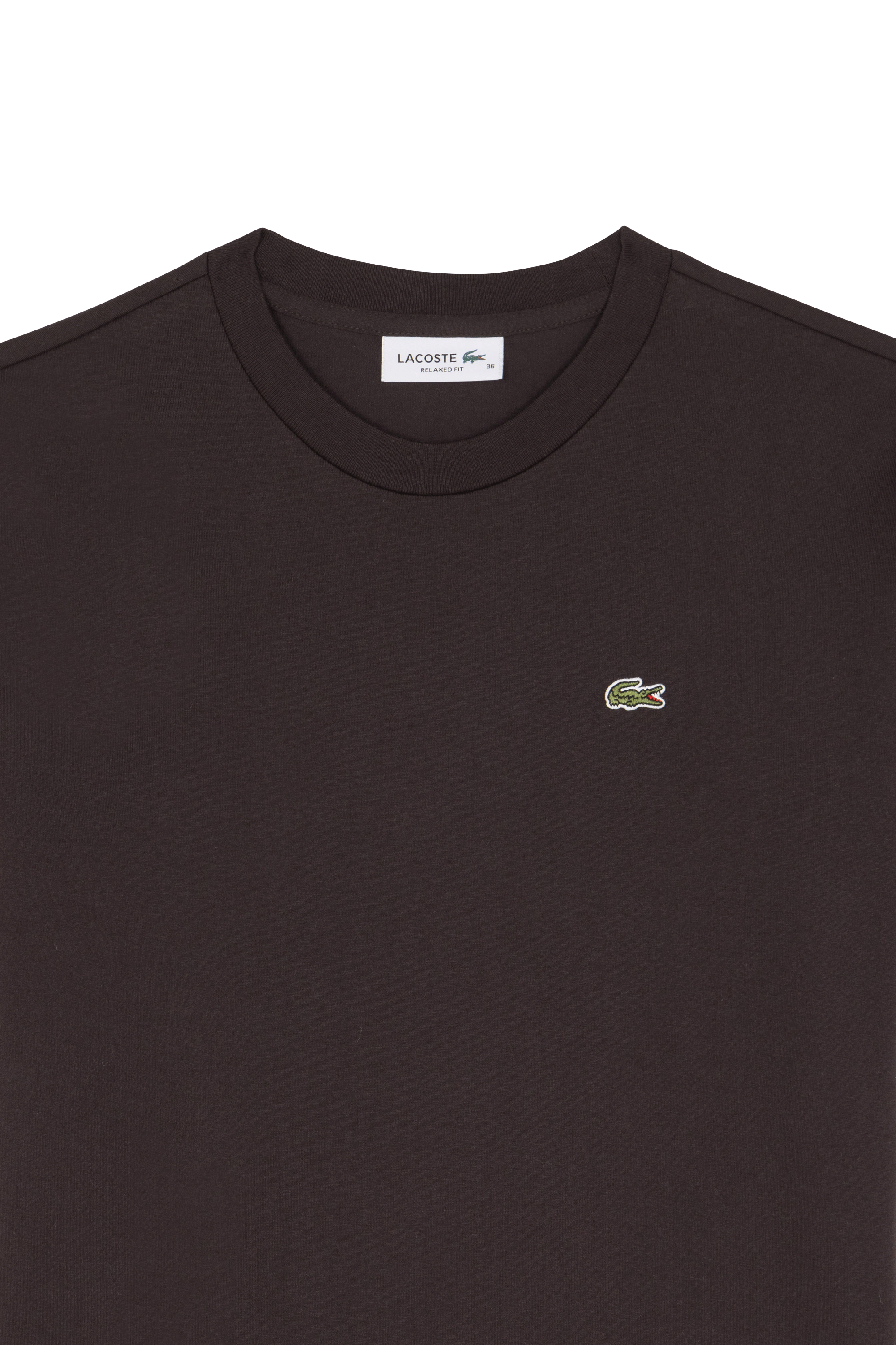 T-shirt LACOSTE Marron