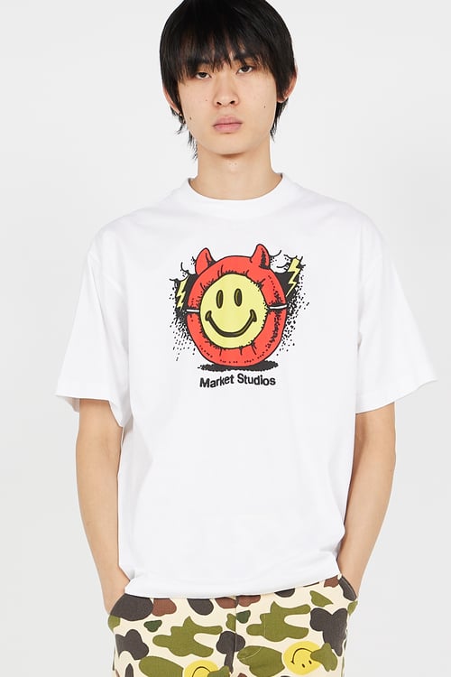 MARKET T-shirt  Blanc