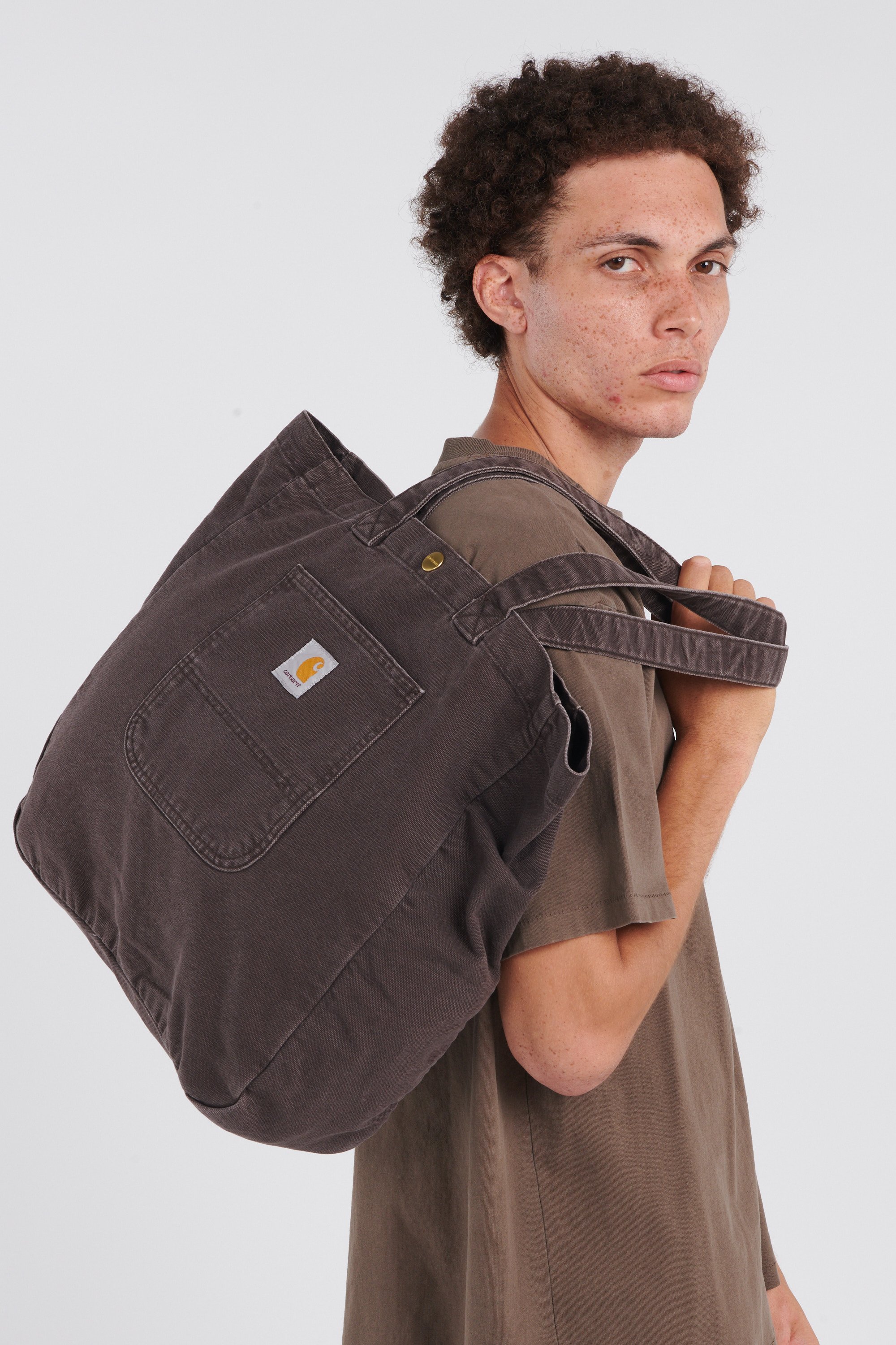 Sac shopping CARHARTT WIP Marron
