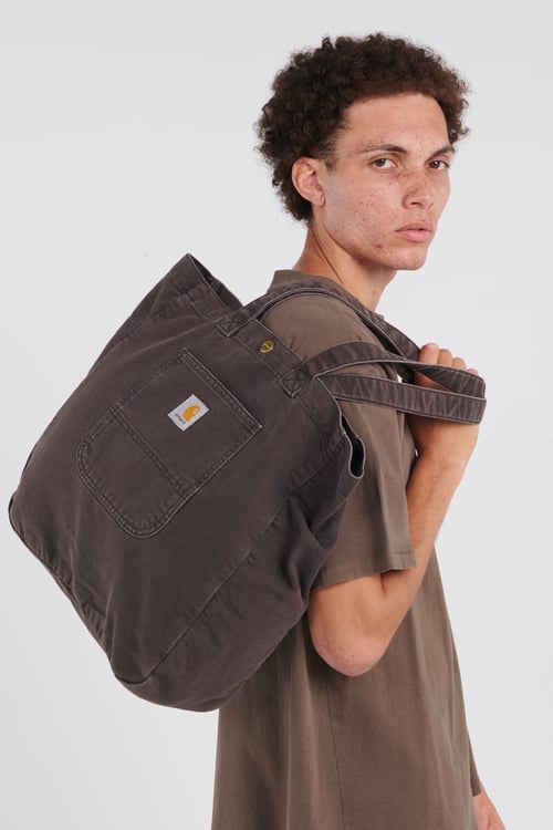 CARHARTT WIP Sac shopping Marron
