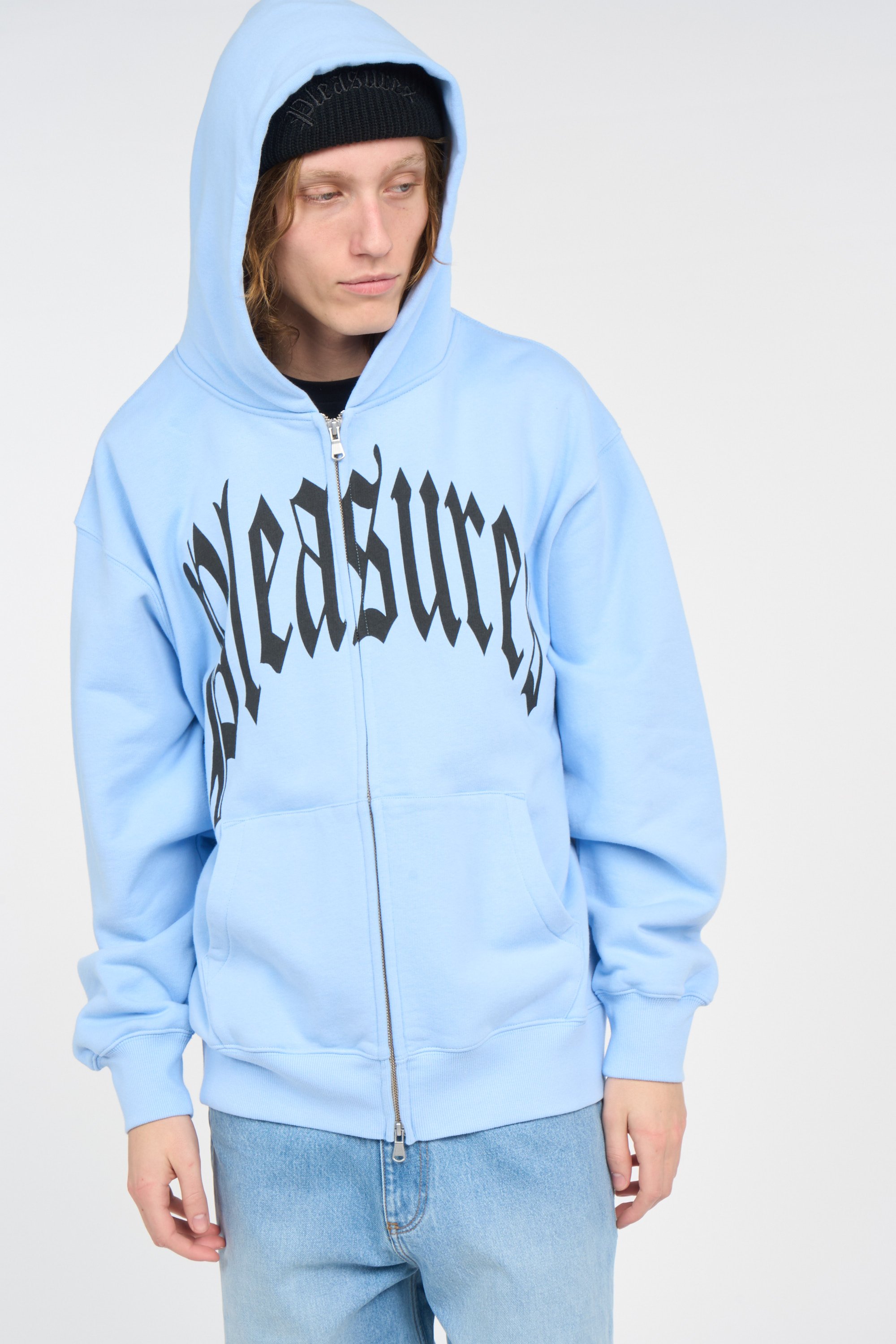 Zip-up hoodie Blue