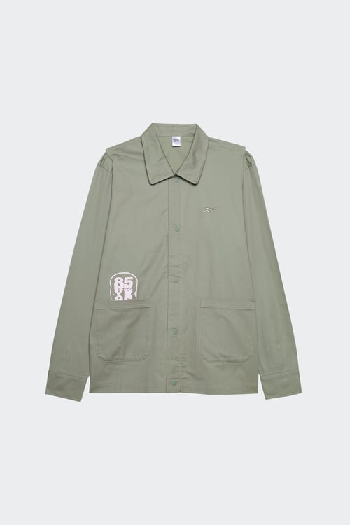 Veste reebok top femme verte