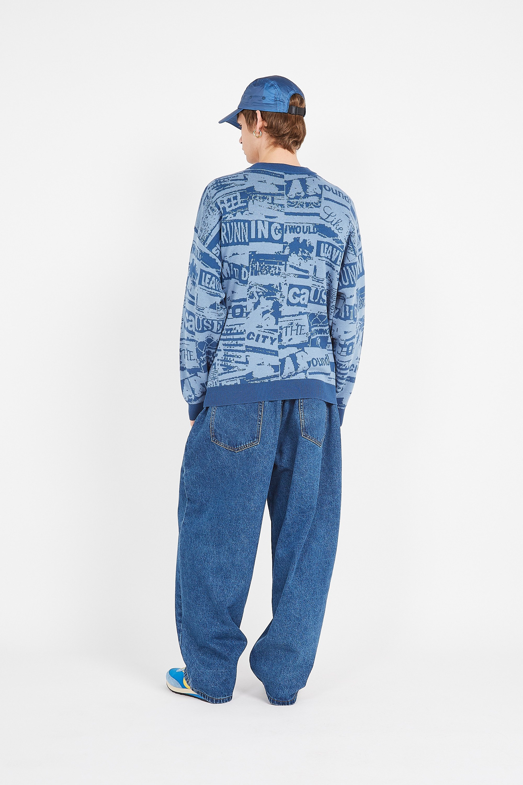 Baskets Bleu