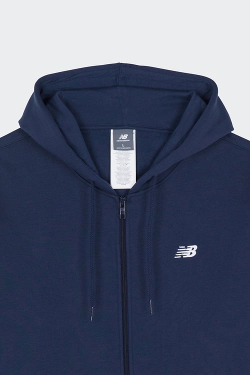 NEW BALANCE  Hoodie zippé Bleu