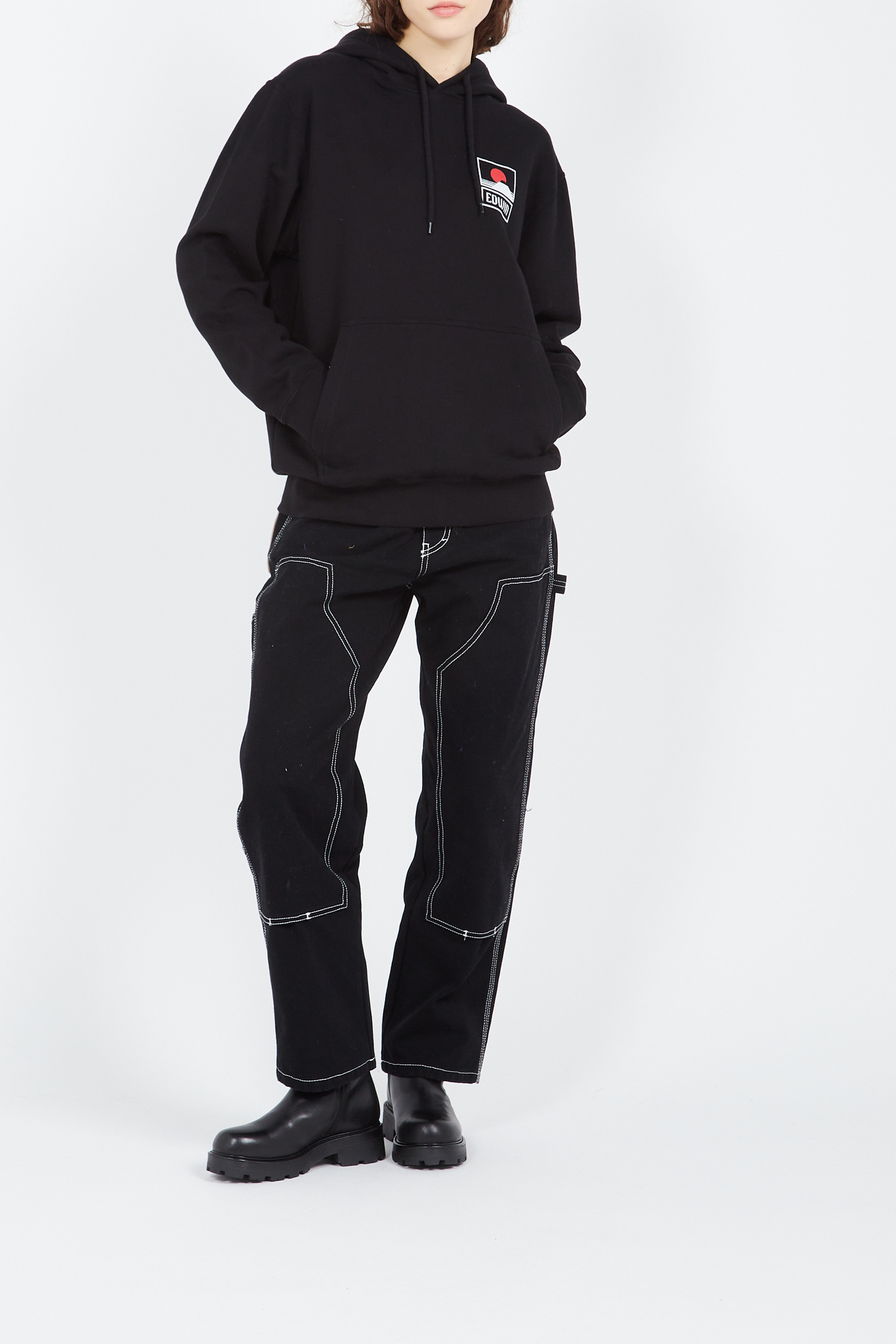 sweatshirt EDWIN Black