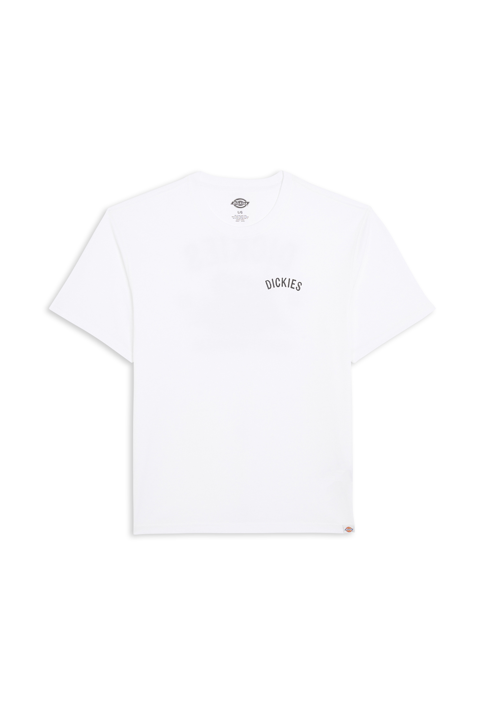 Regular-fit round-neck cotton T-shirt White