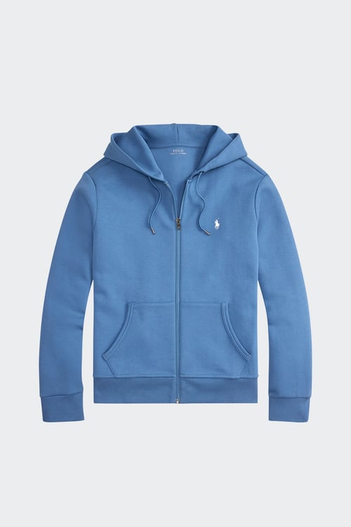 Polo - Hoodie zippé - Taille XS Bleu