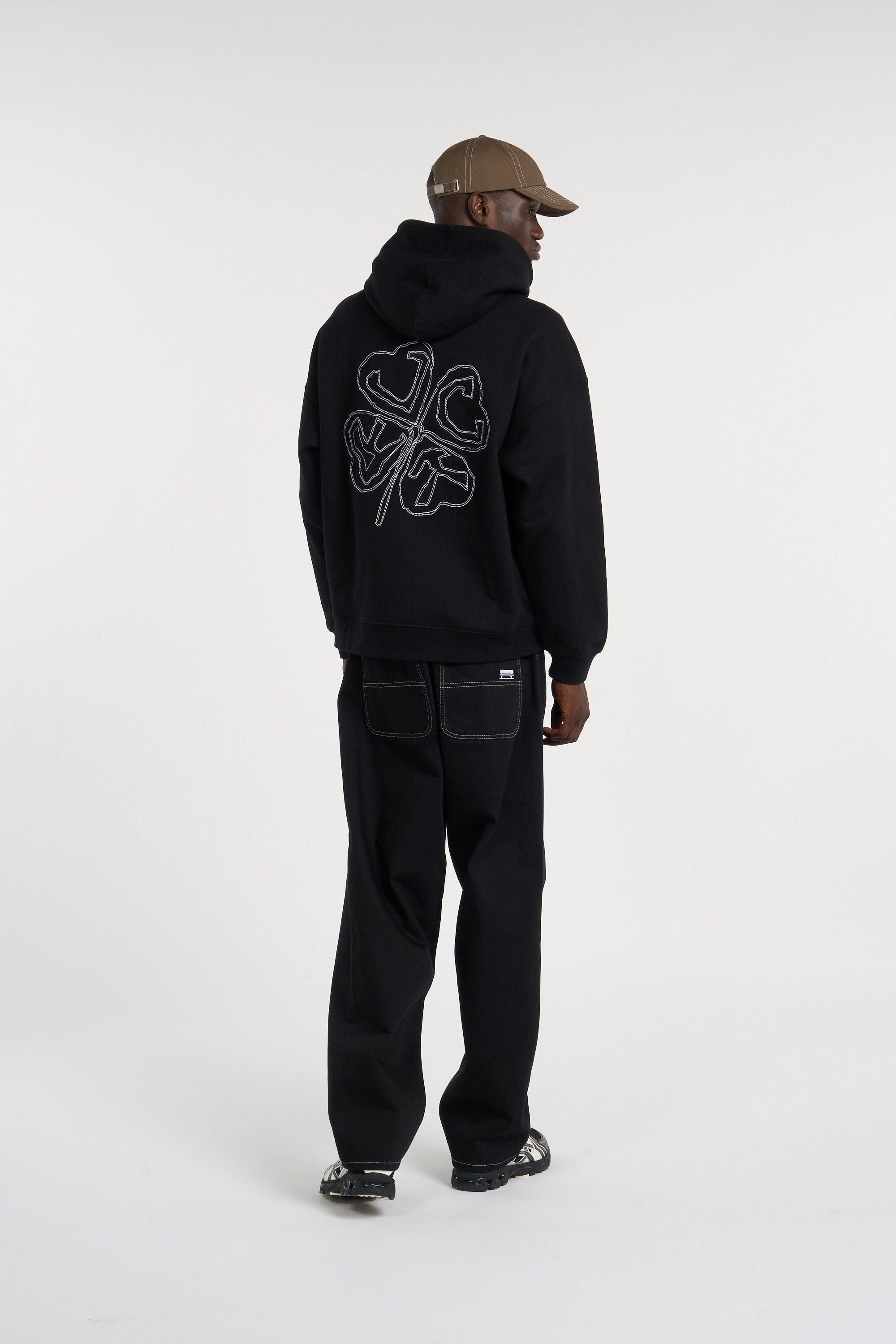 Sweat oversize en coton | Noir JACKER Homme