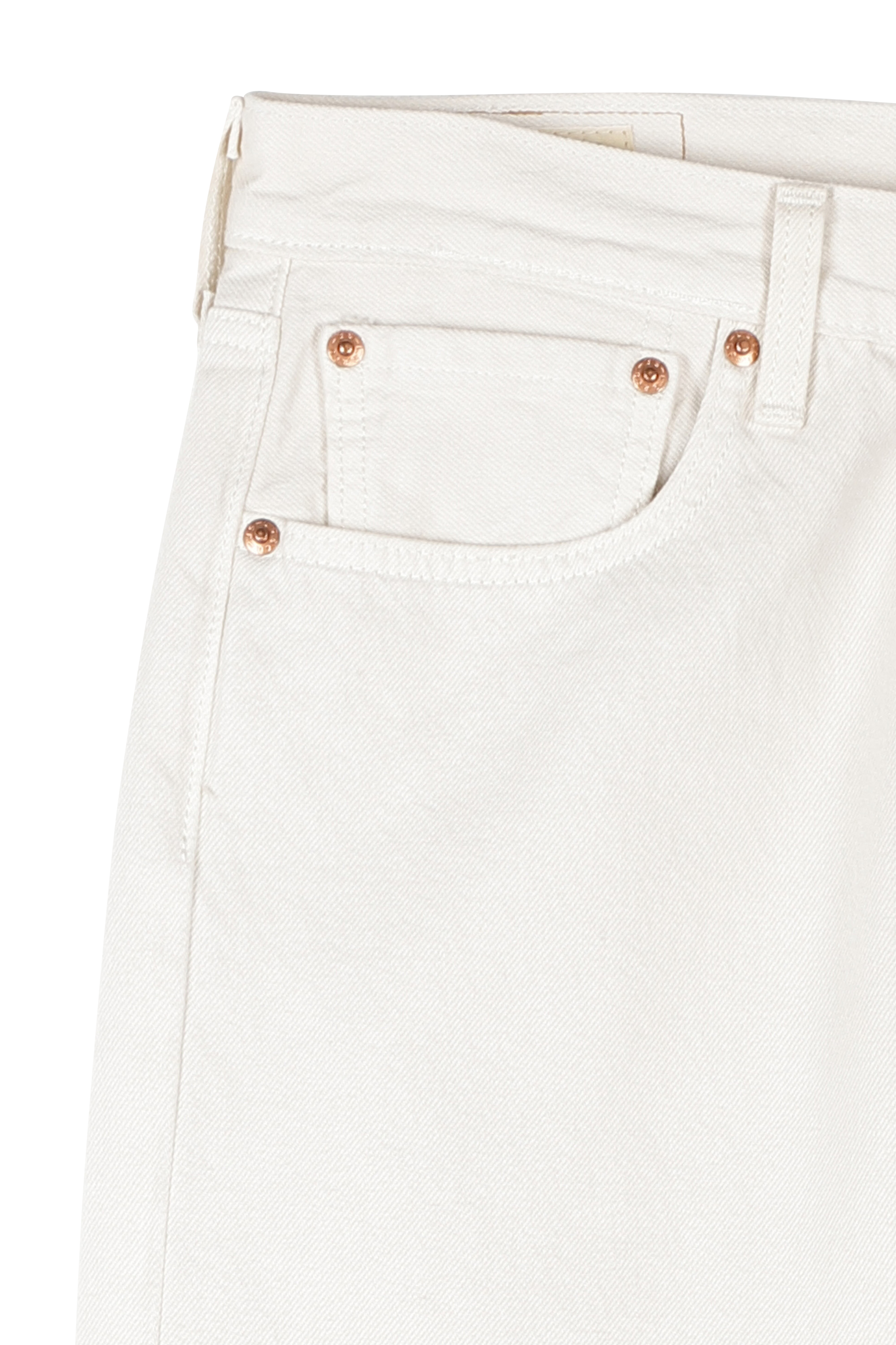 Straight leg jeans Beige