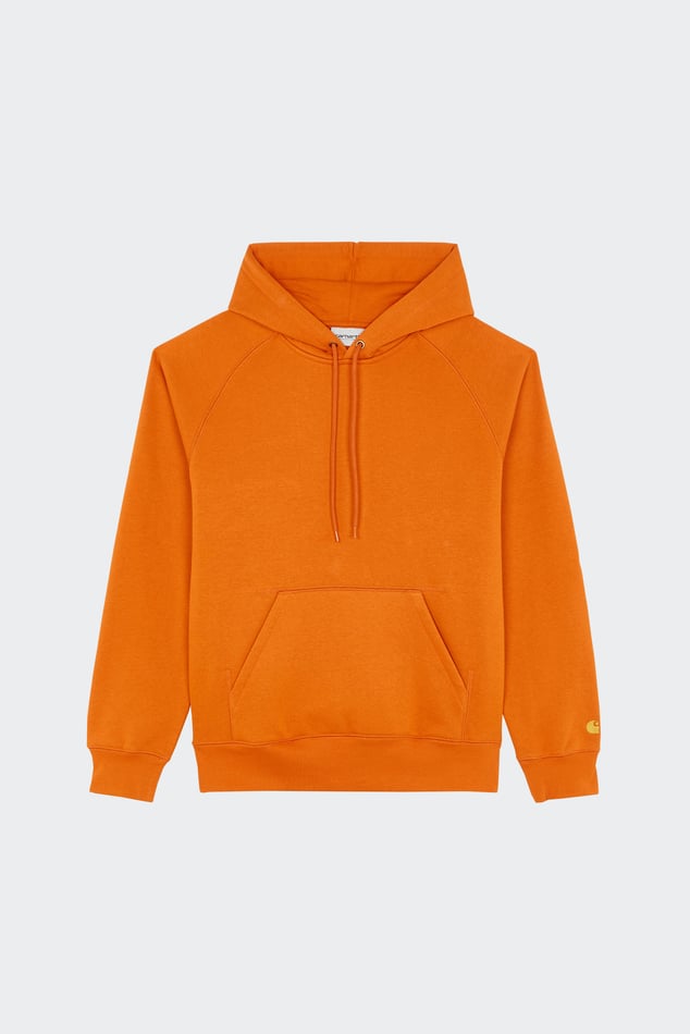 Hoodie Hooded Chase Orange Carhartt Wip Man Citadium