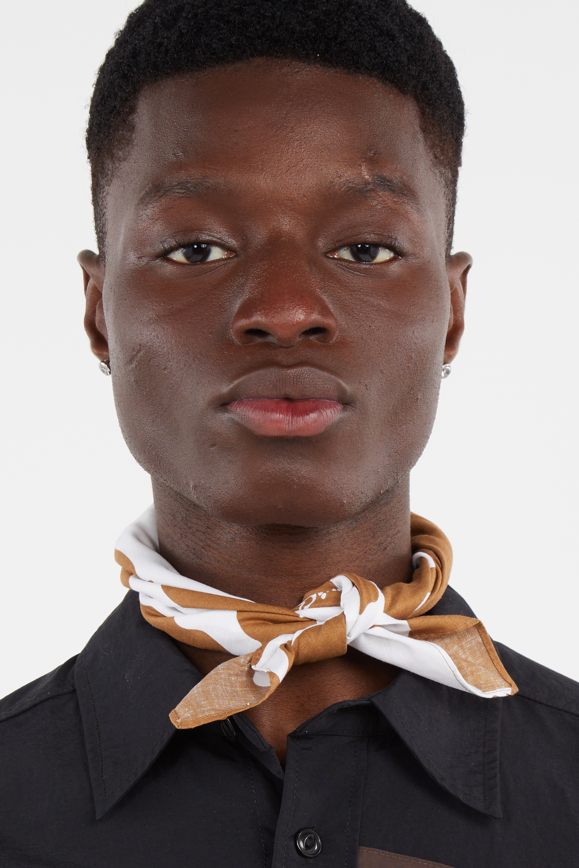 Foulard Marron