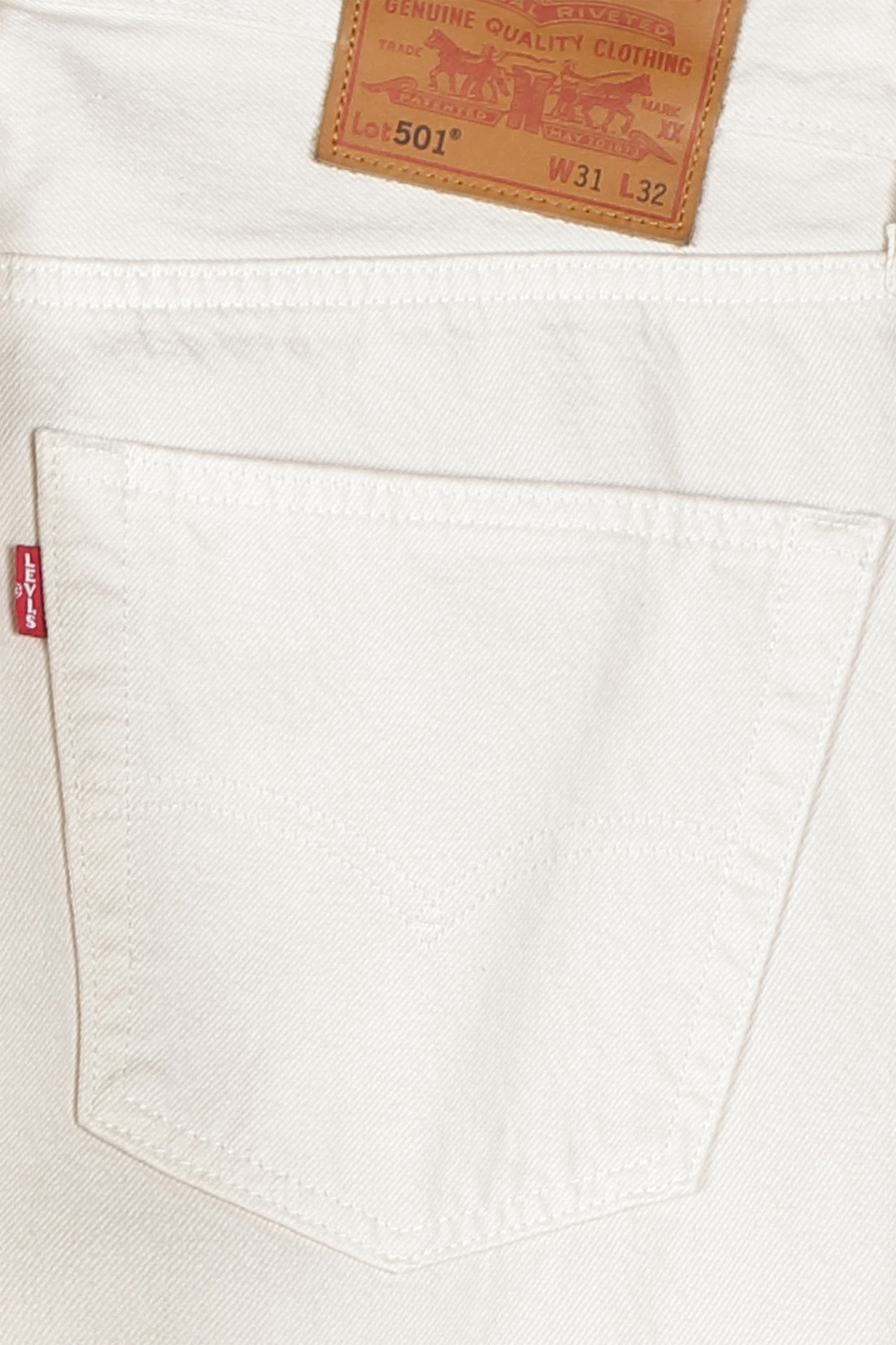 Straight leg jeans Beige