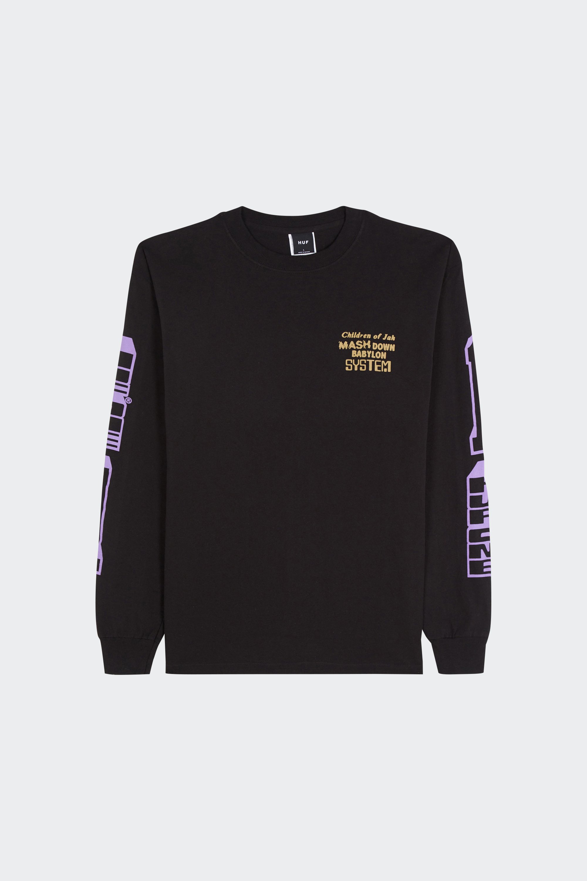 T-shirt | Black by HUF T-shirt Black