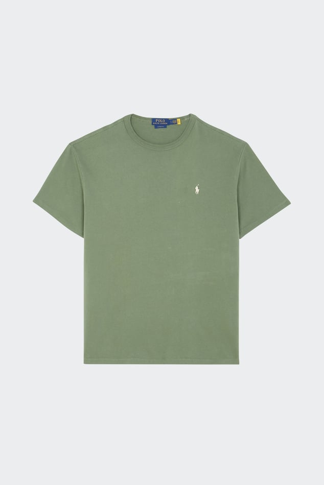 T shirt Classic Fit Jersey Crewneck T shirt Green Polo Ralph Lauren Man Citadium