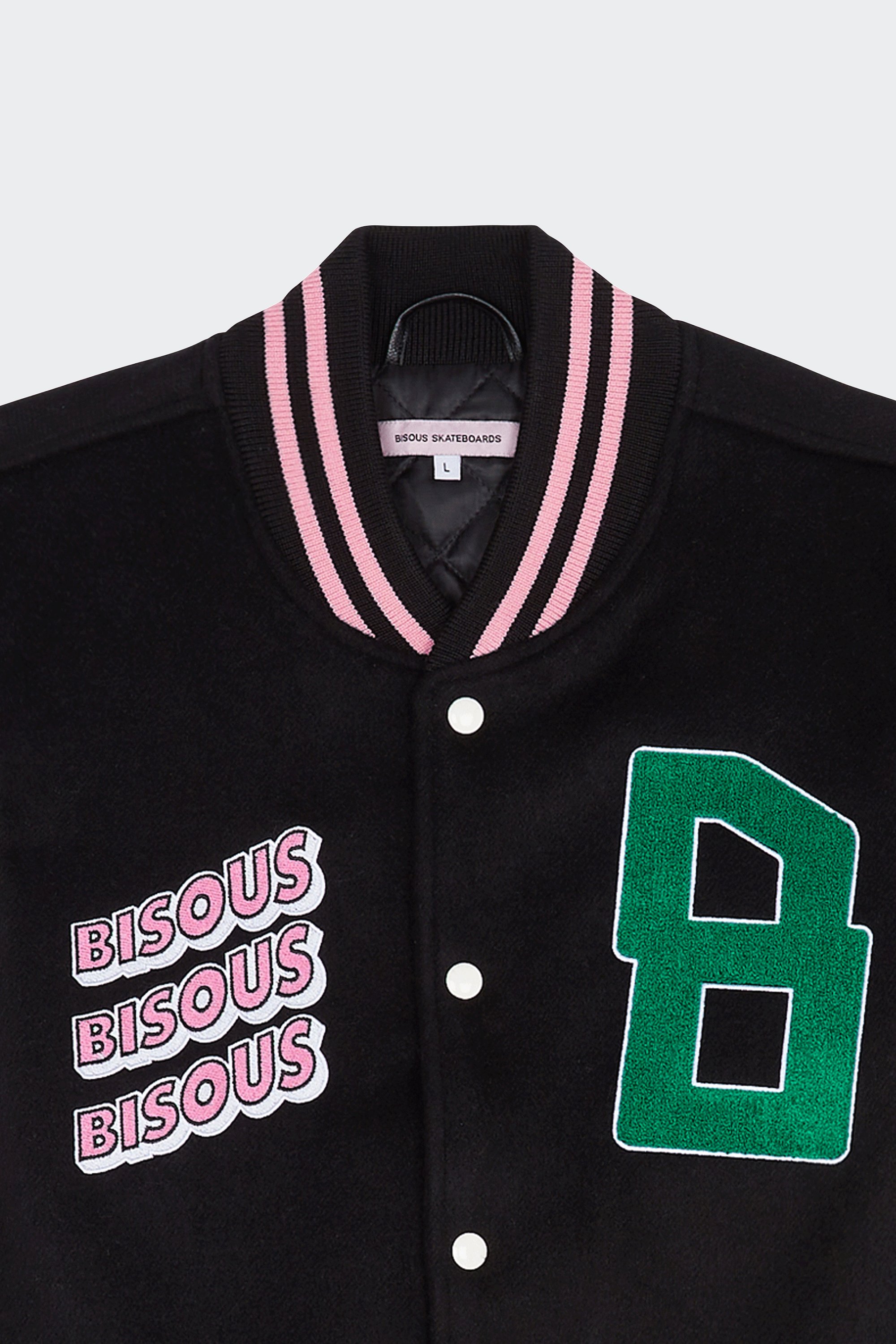 Jacket | Black by BISOUS SKATEBOARDS Jacket Black