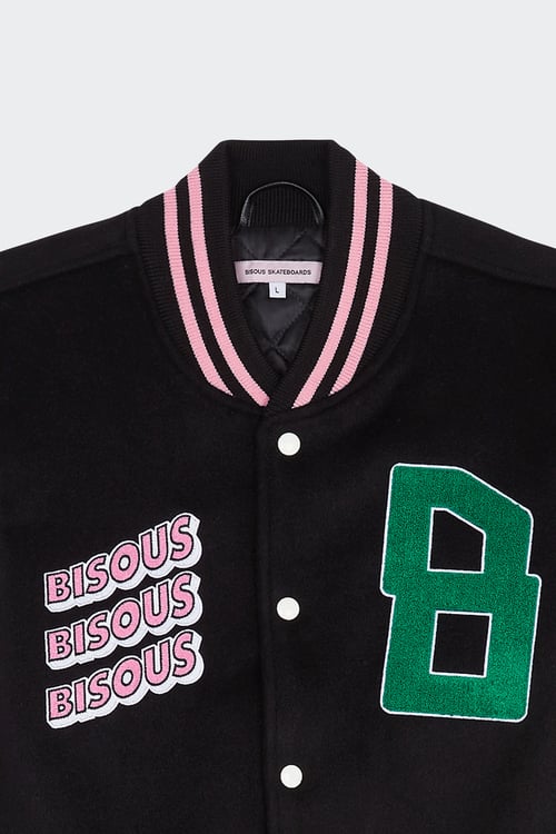 BISOUS SKATEBOARDS Blouson Noir