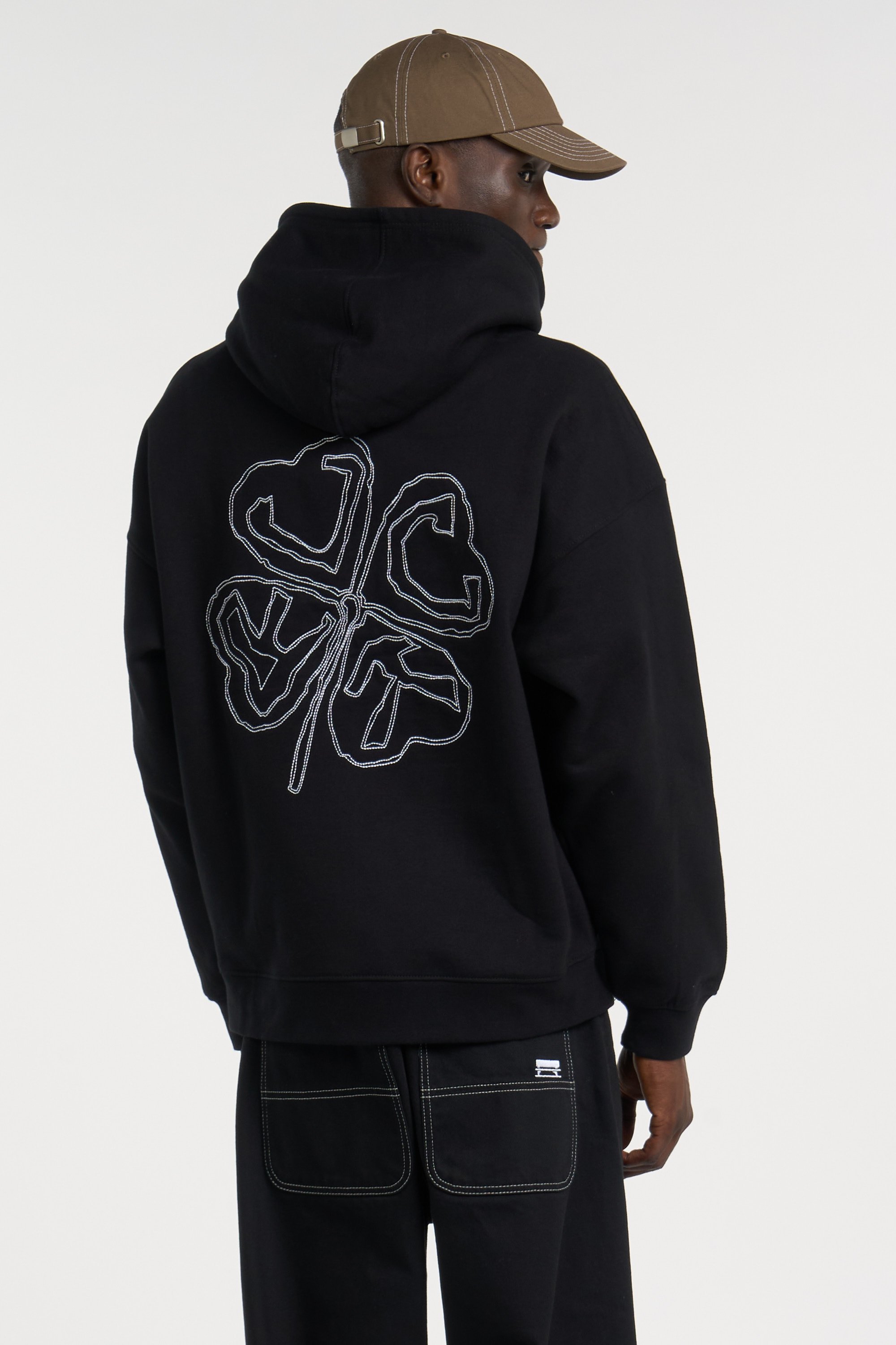 Sweat oversize en coton | Noir JACKER Homme