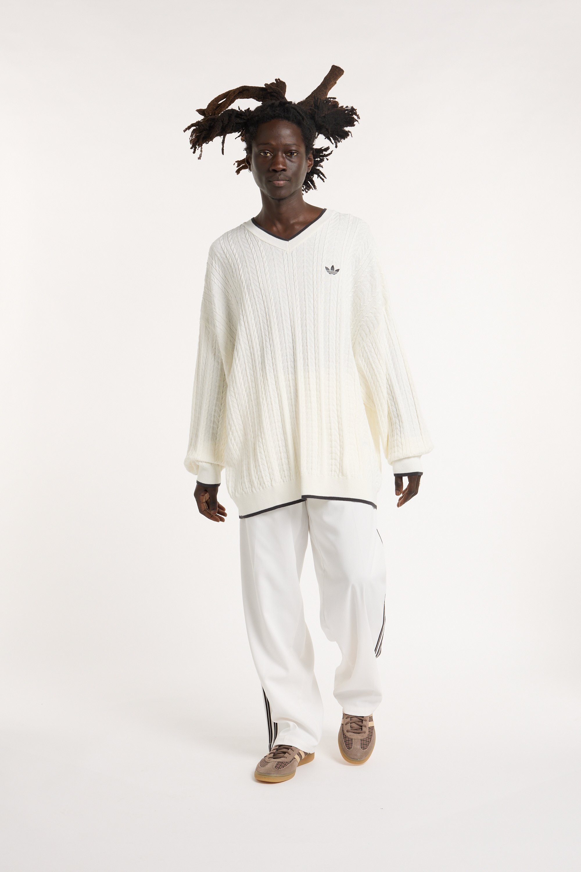Pull ADIDAS Blanc