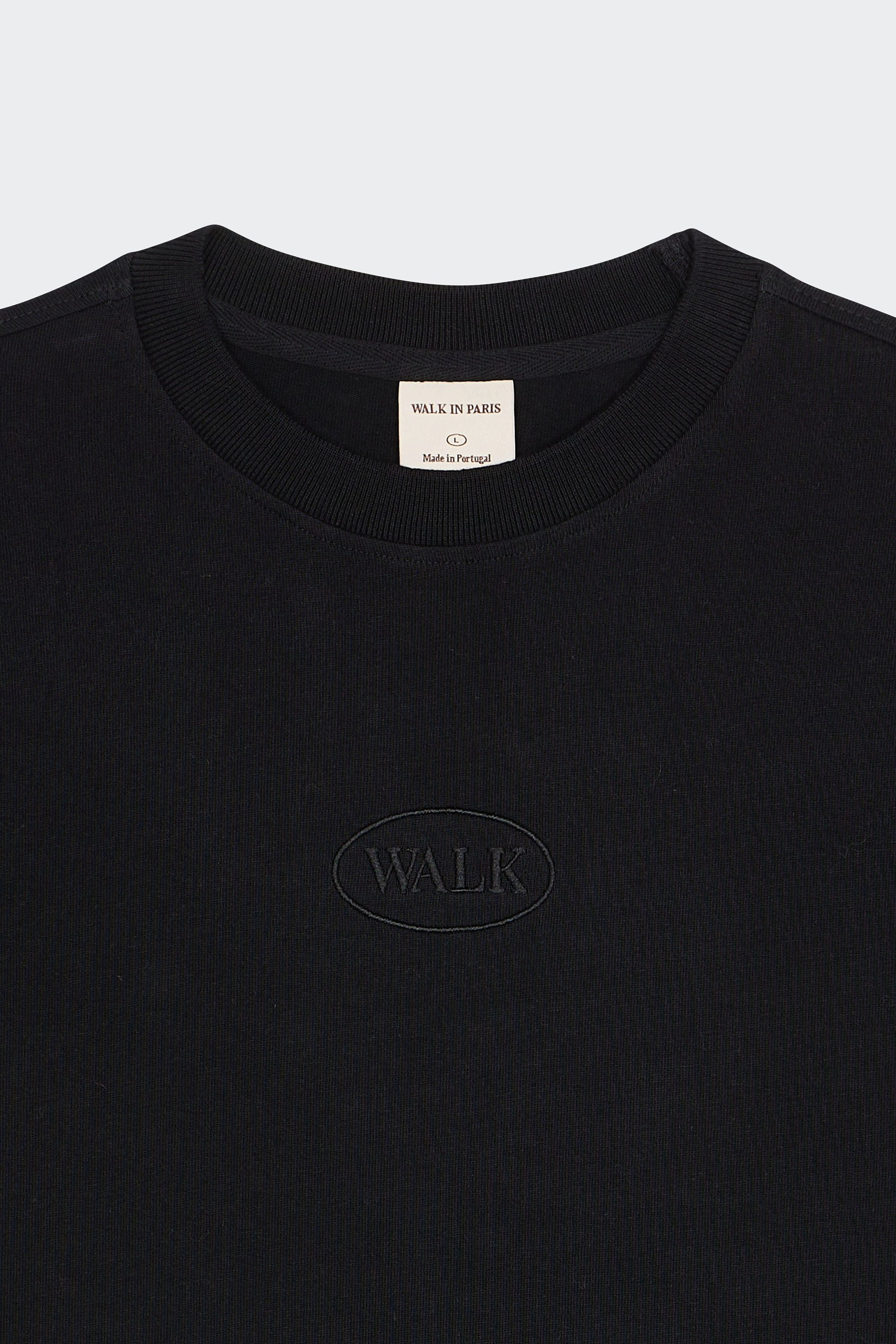 T-shirt | Black by WALK IN PARIS T-shirt Black