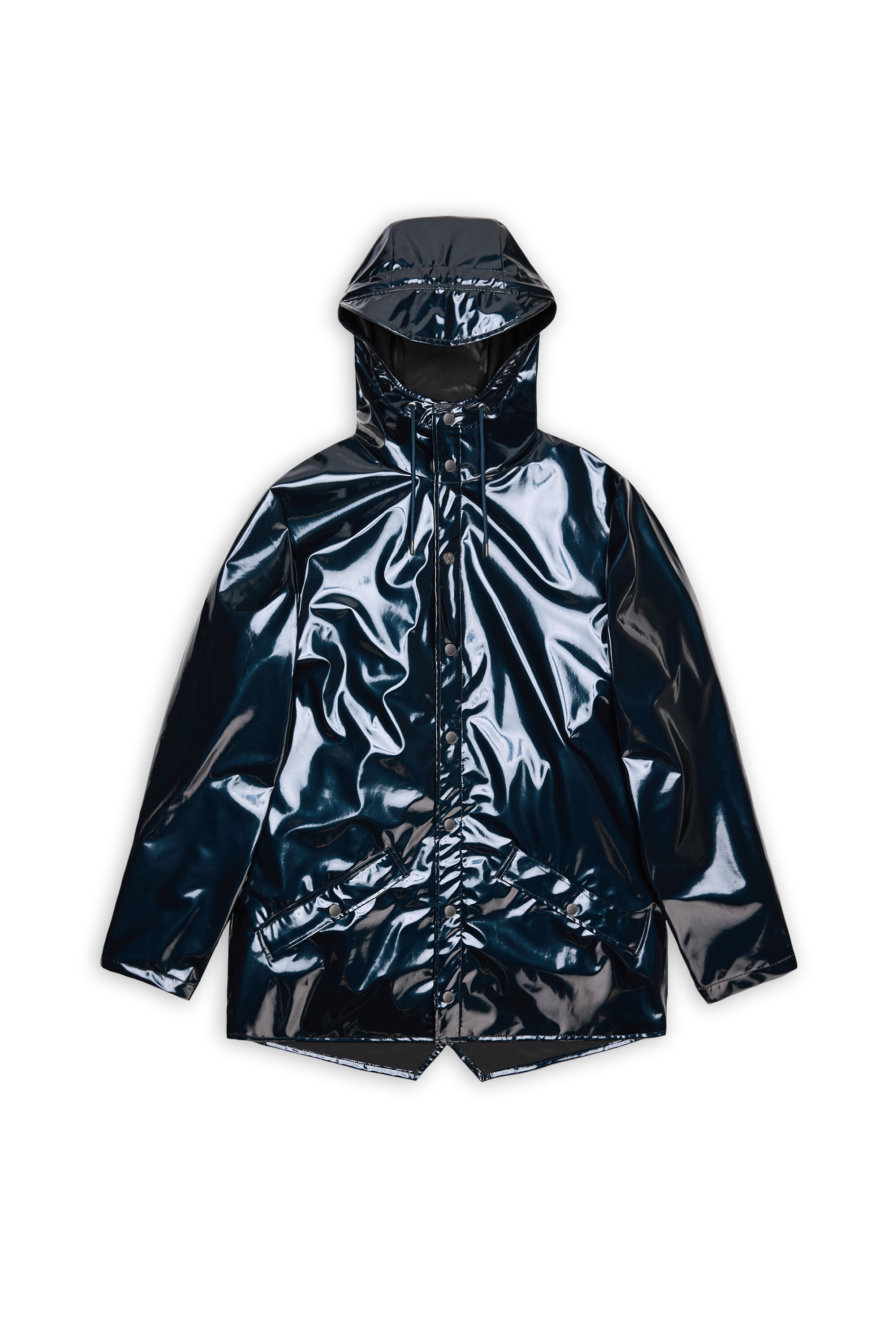 Hooded waterproof windbreaker Blue