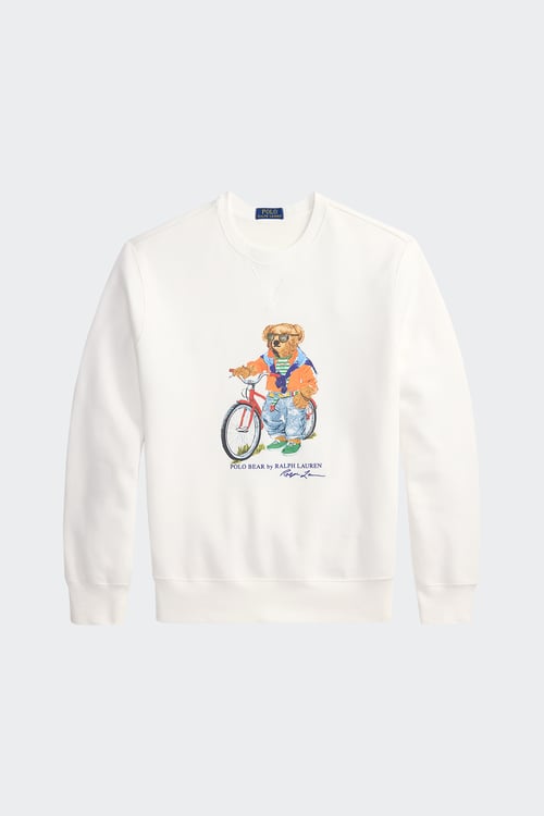 Polo - Sweatshirt - Taille M Blanc