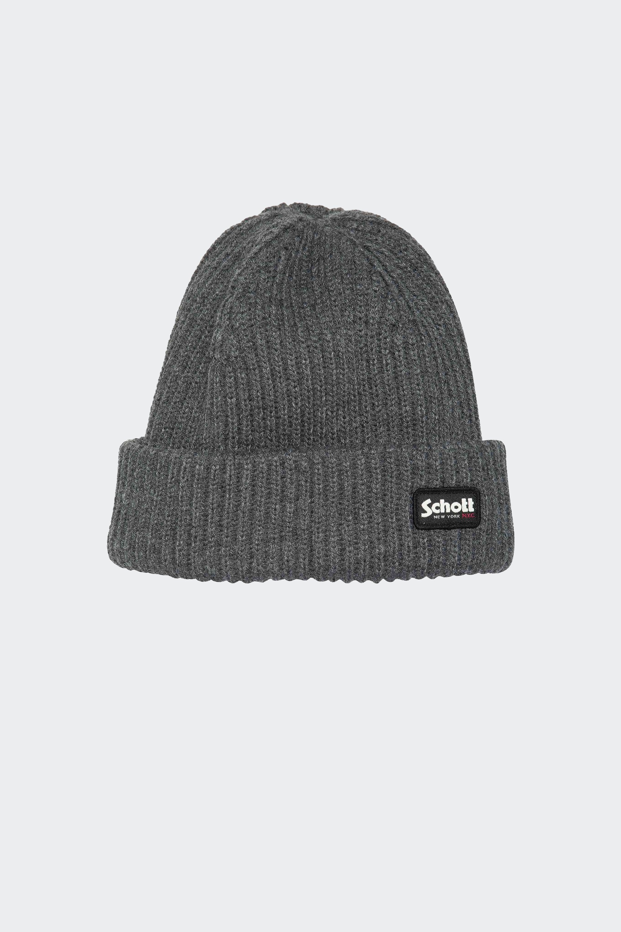 Beanie | Grey by SCHOTT Beanie Grey