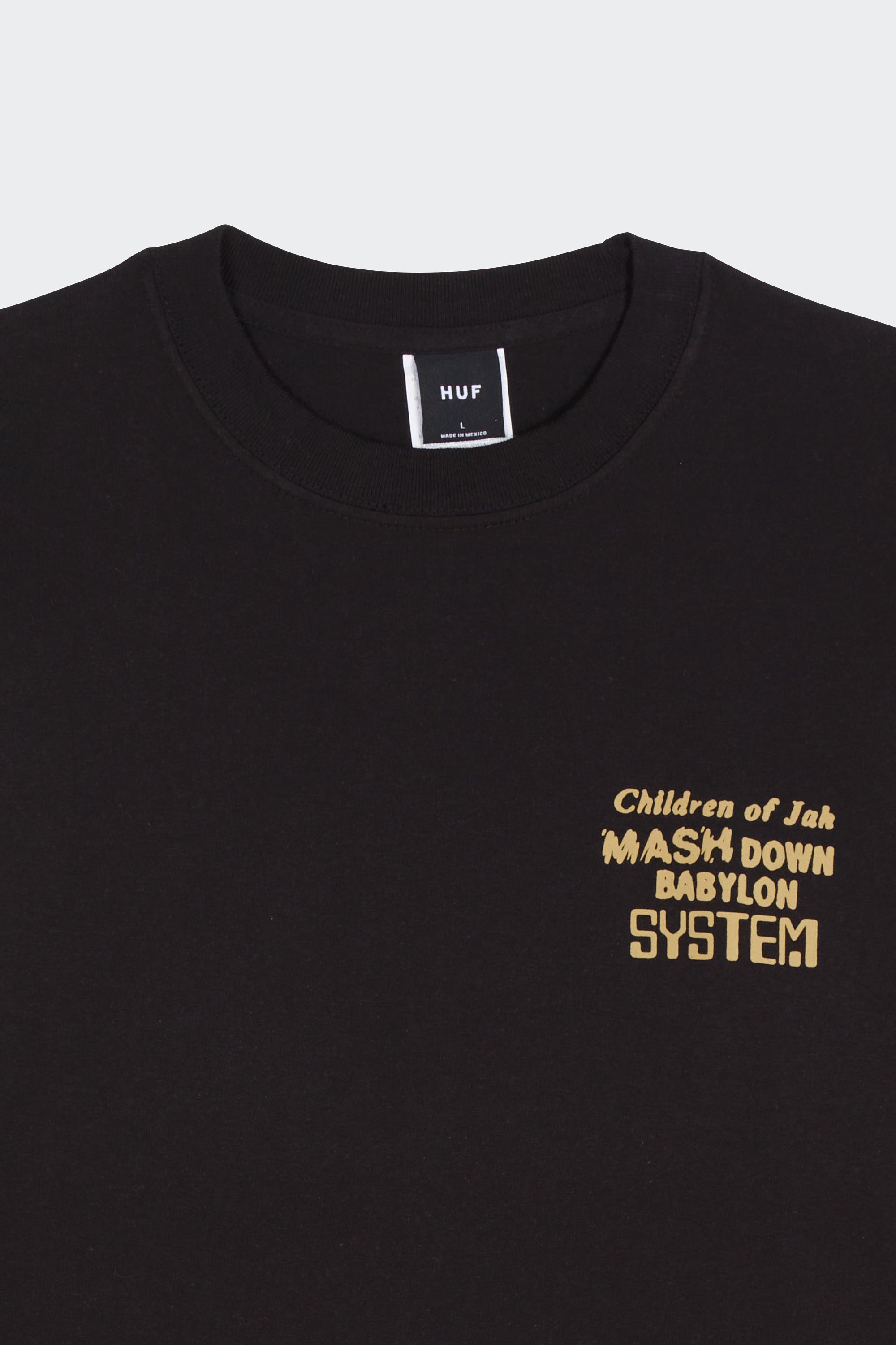 T-shirt | Black by HUF T-shirt Black
