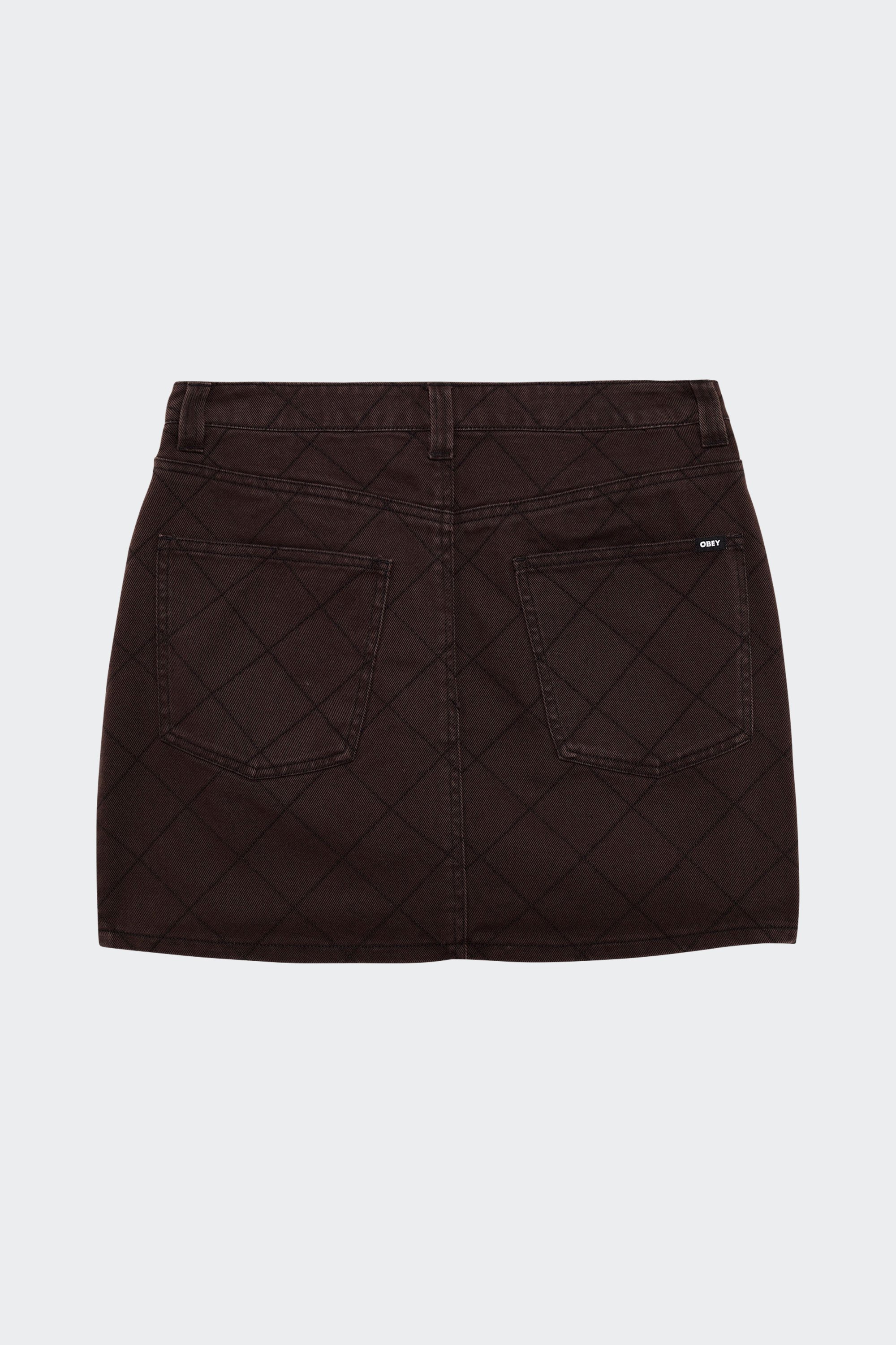skirt | Brown by OBEY skirt Brown