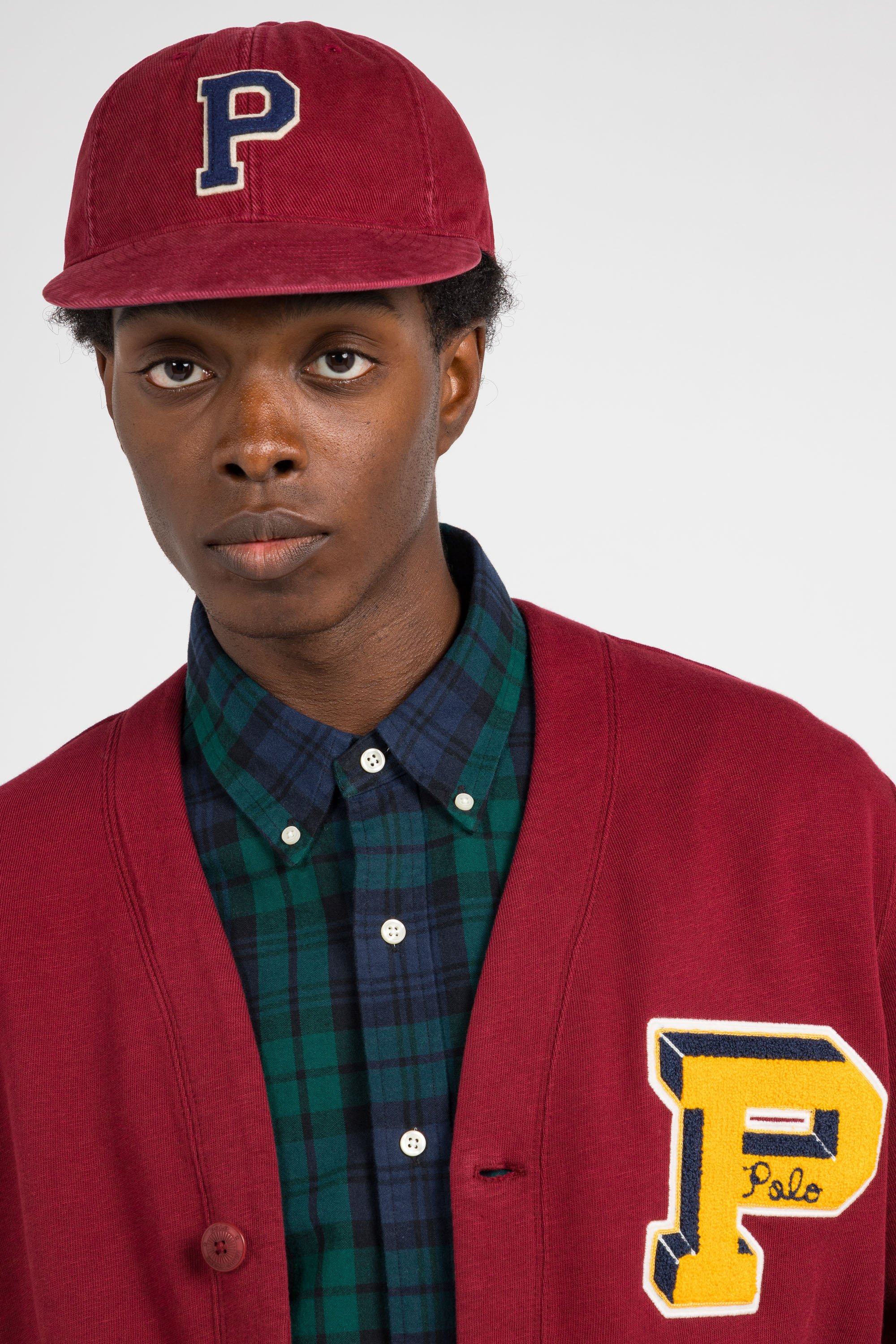 Casquette rouge ralph lauren sale