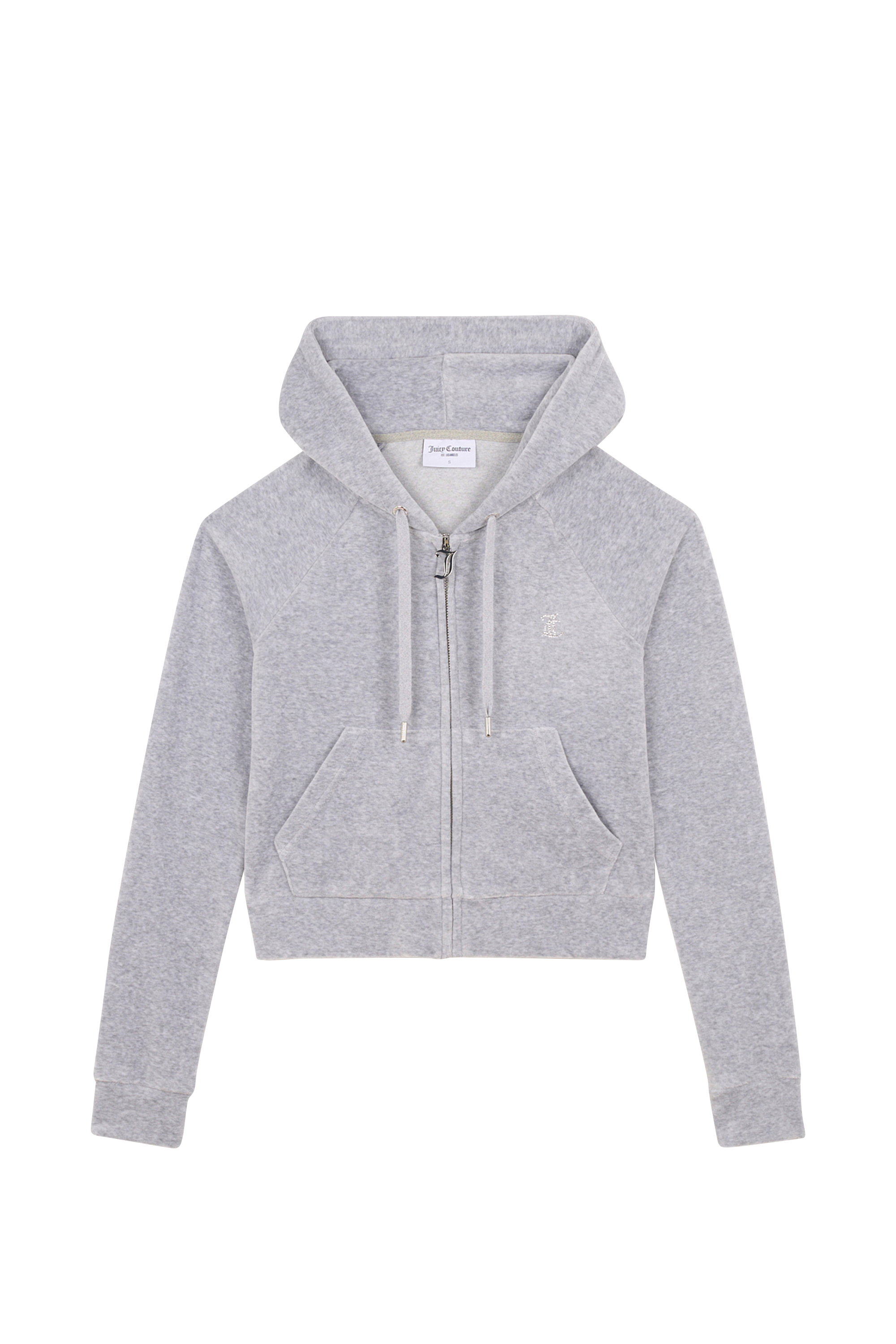 Hoodie zippé Gris