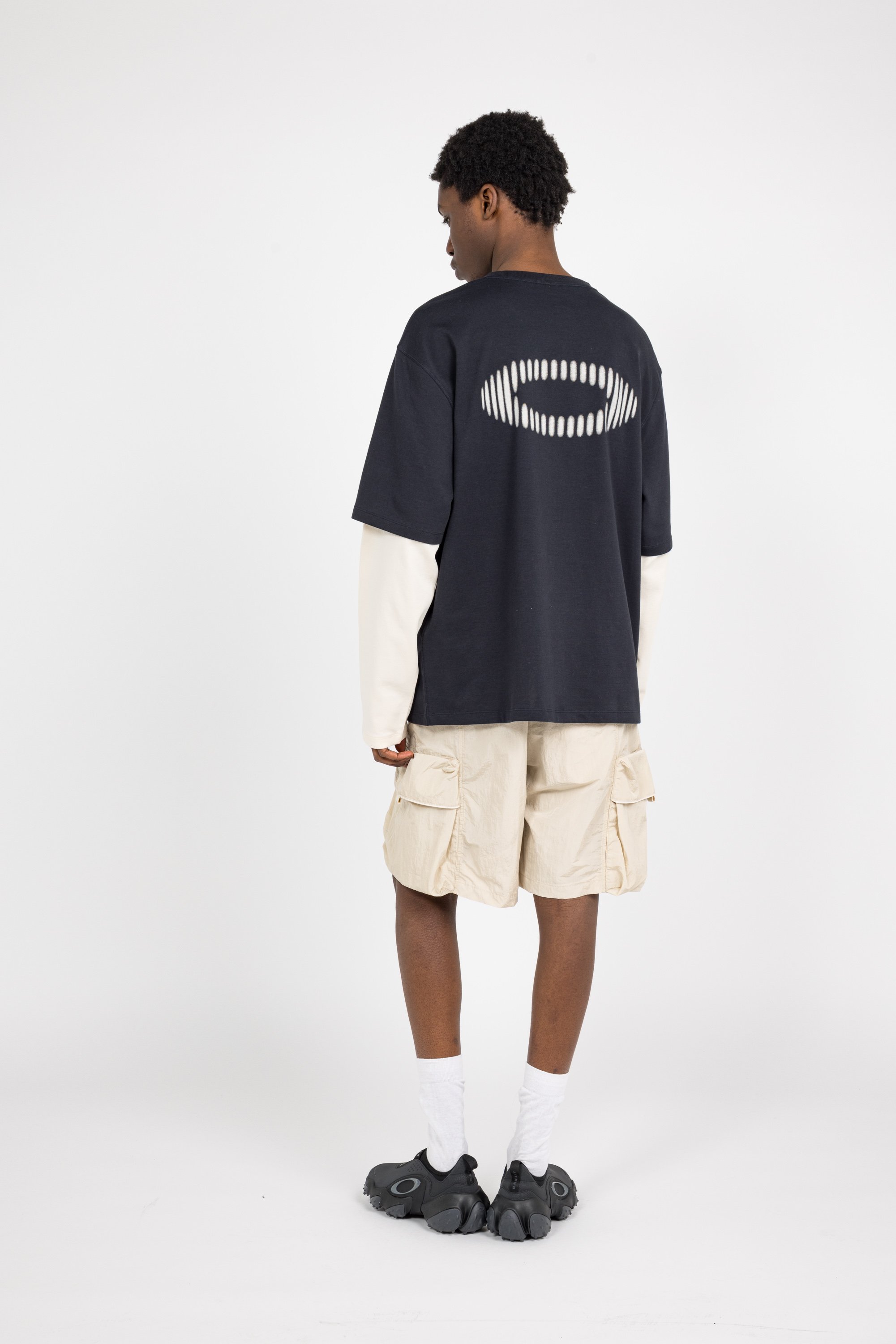 I ❤️ OKM 黒 Tシャツ COMME des GARCONS Tシャツ 半袖 プレイ コムデギャルソン PLAY