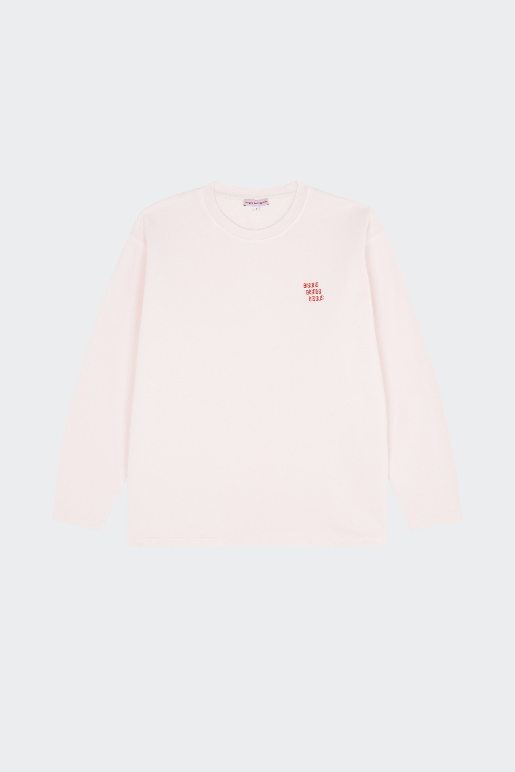 sweatshirt | Pink by BISOUS SKATEBOARDS sweatshirt Pink