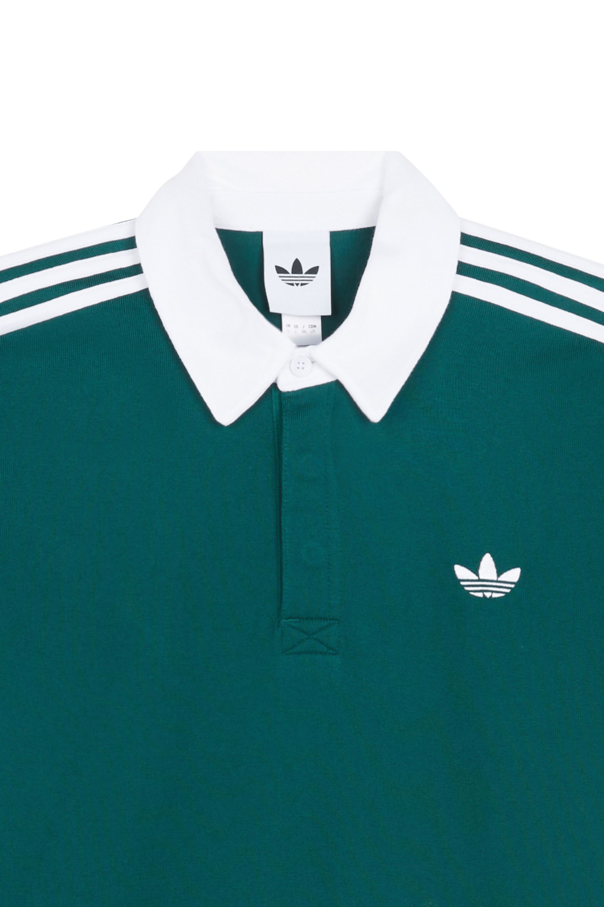 Cotton polo shirt ADIDAS Green