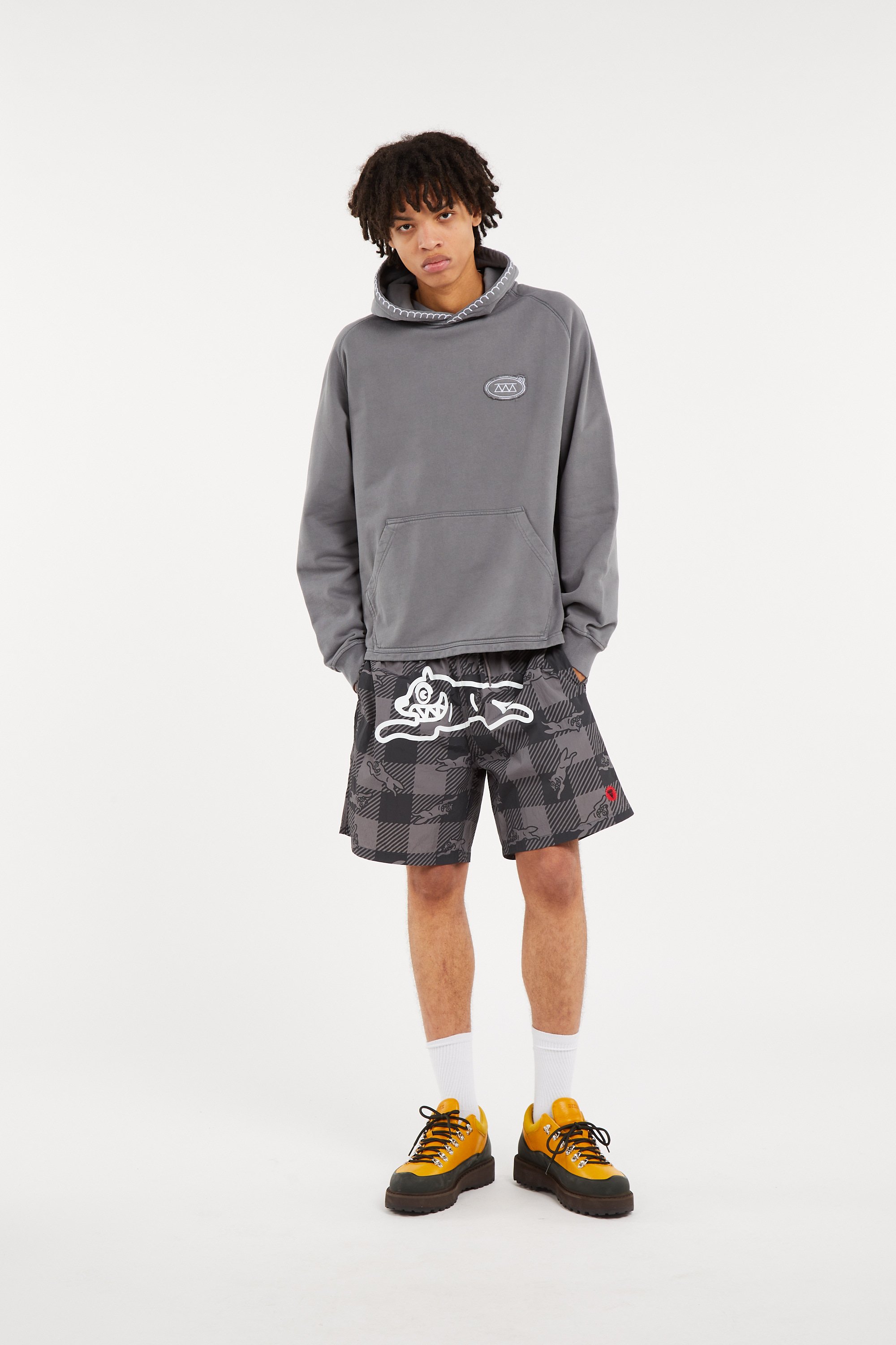 Short de bain ICE CREAM Gris