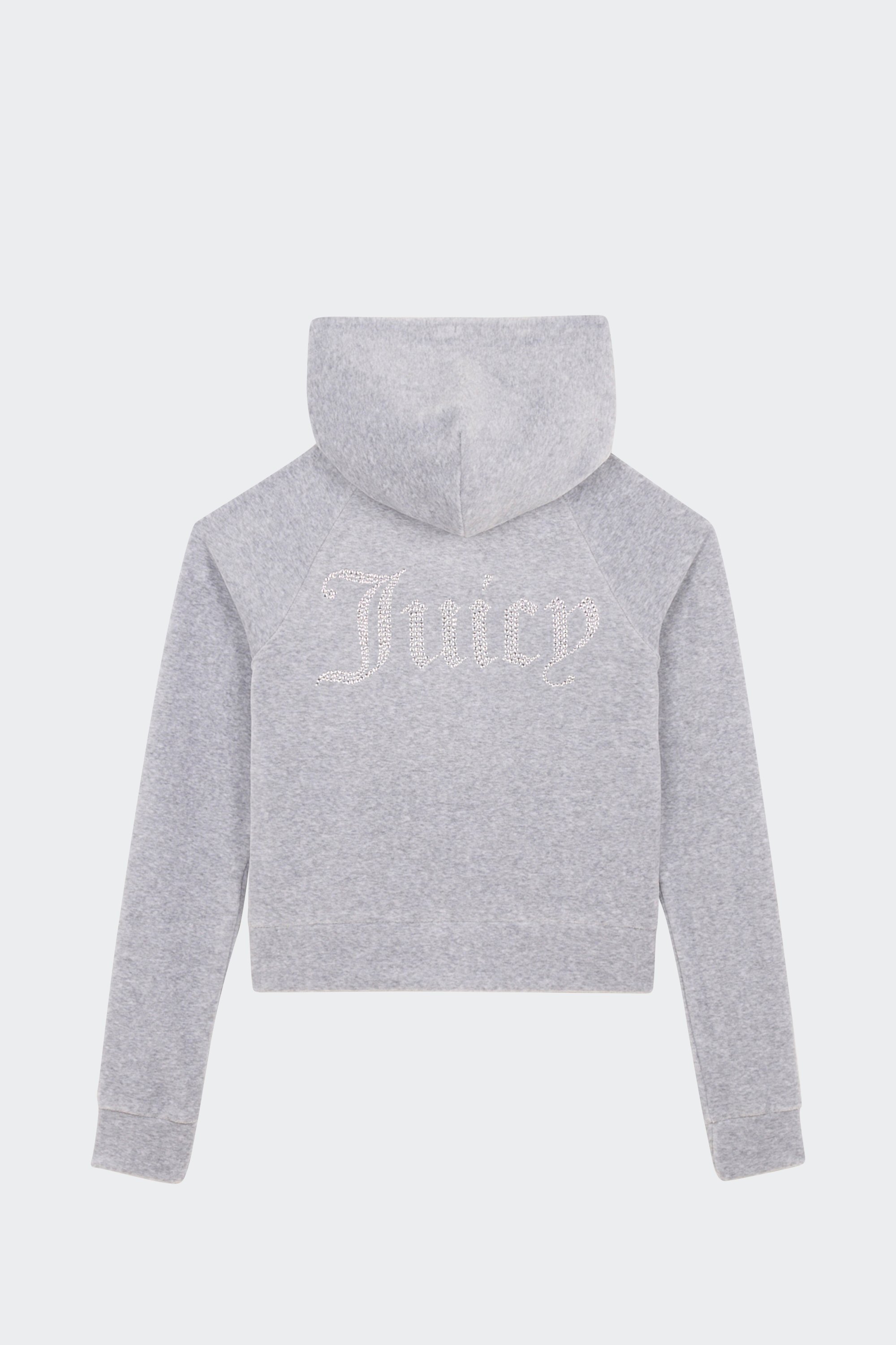 Hoodie zippé | Gris by JUICY COUTURE Hoodie zippé Gris